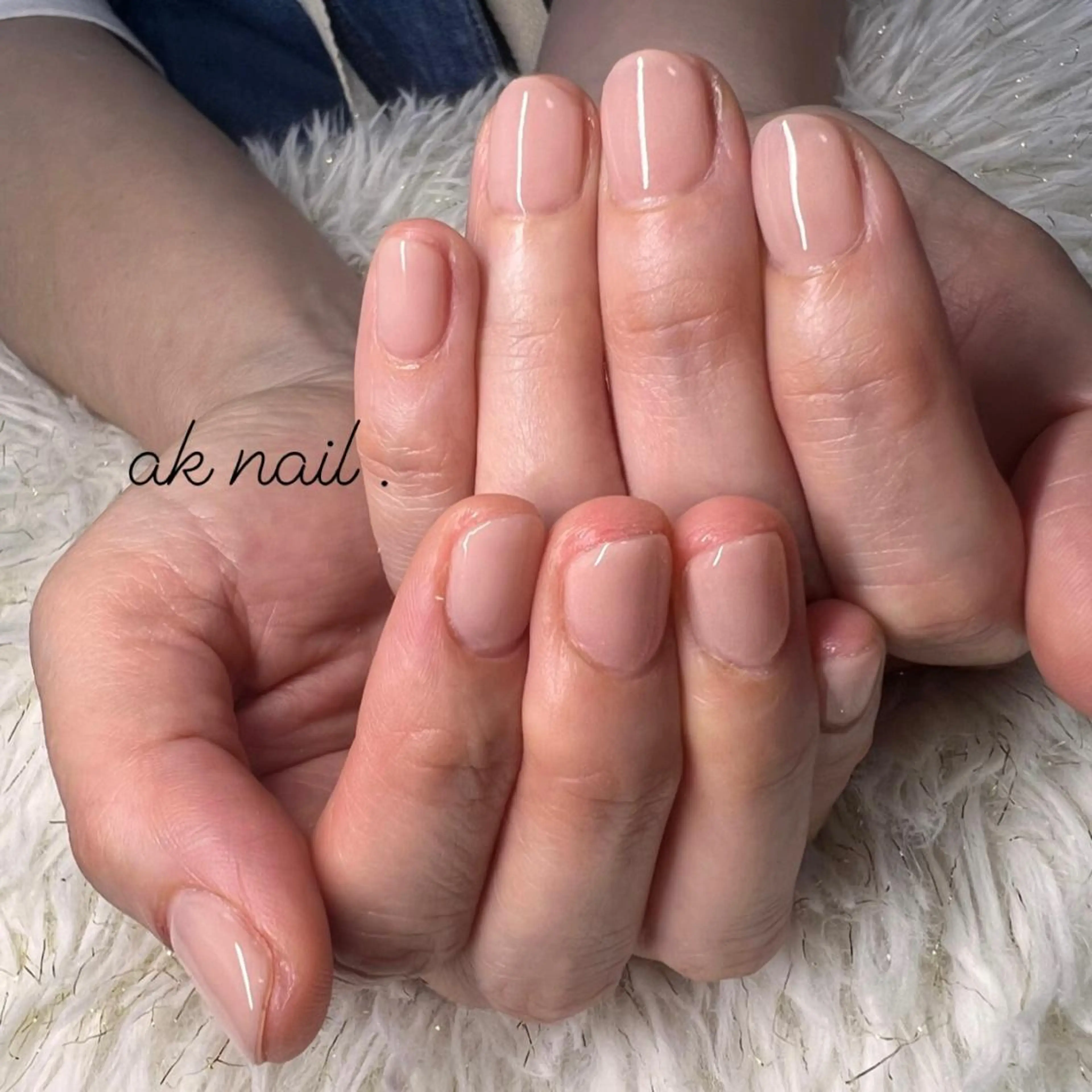 ショート ネイル ハンドネイル ak nail .のネイルデザイン