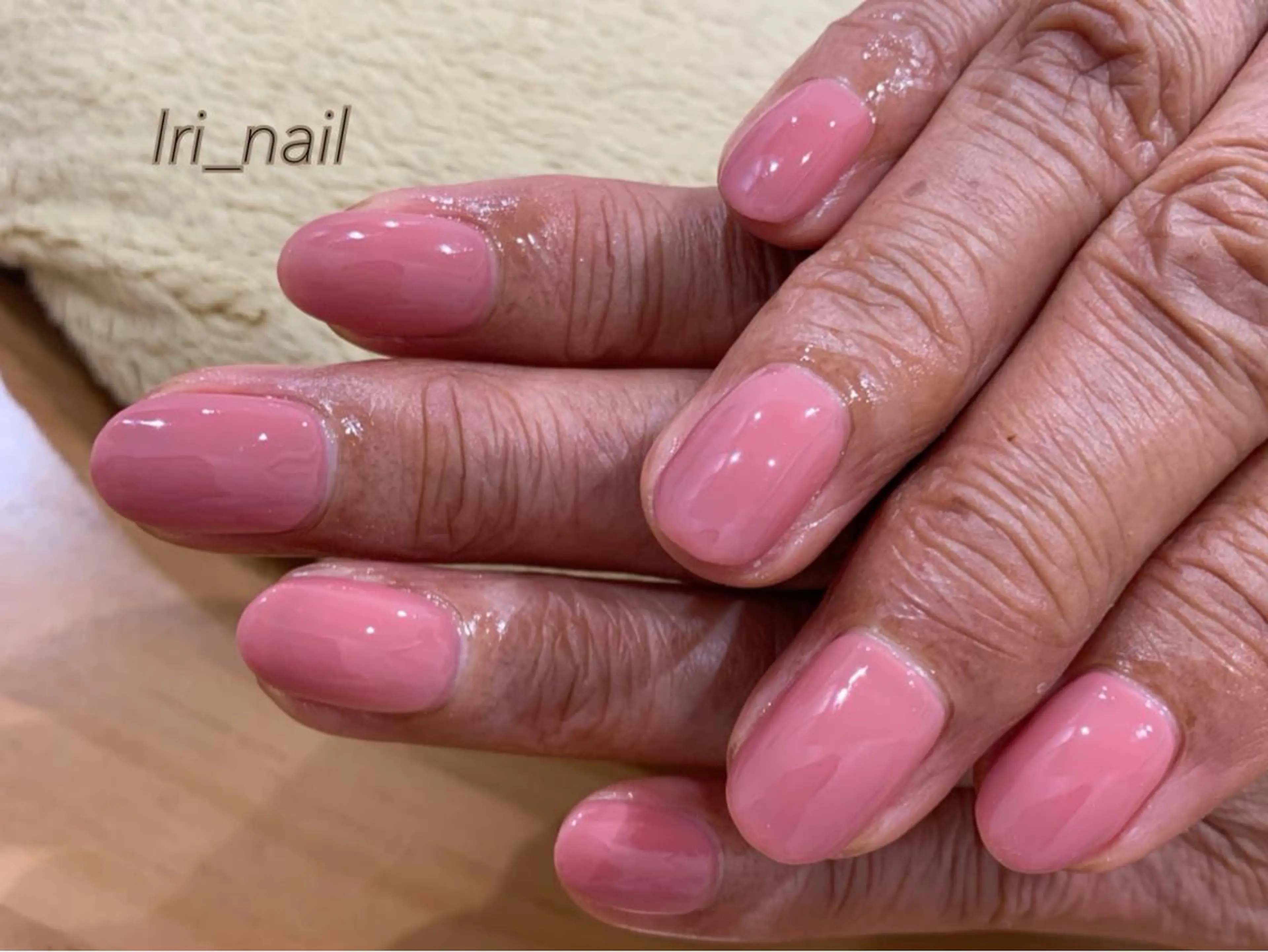 ネイル ジェルネイル ワンカラーネイル ハンドネイル 中川 愛理のその他イメージ