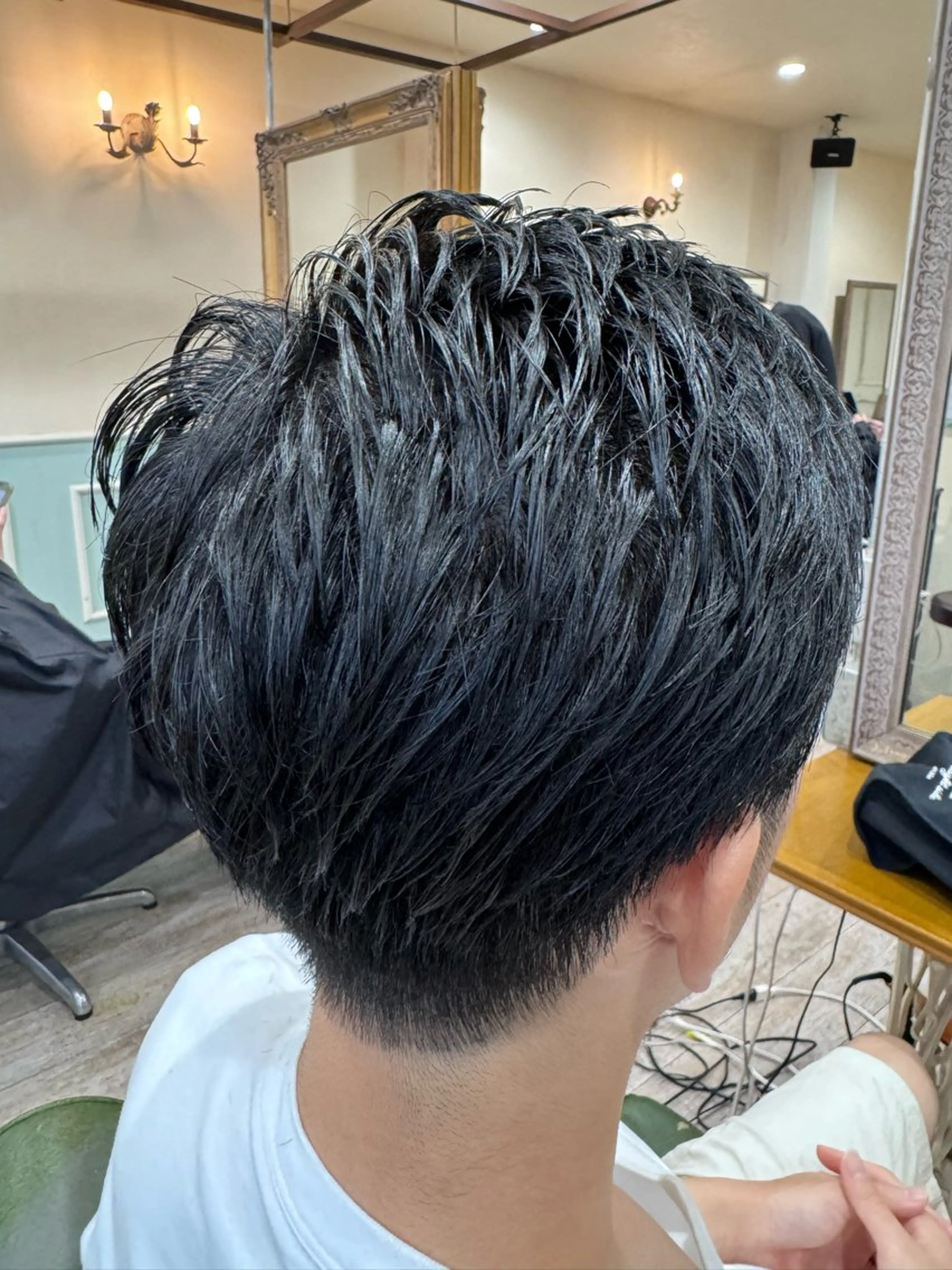 メンズ メンズショート カット トリートメント ヘッドスパ noble店長 松本　拓也▶◀*.のヘアスタイル