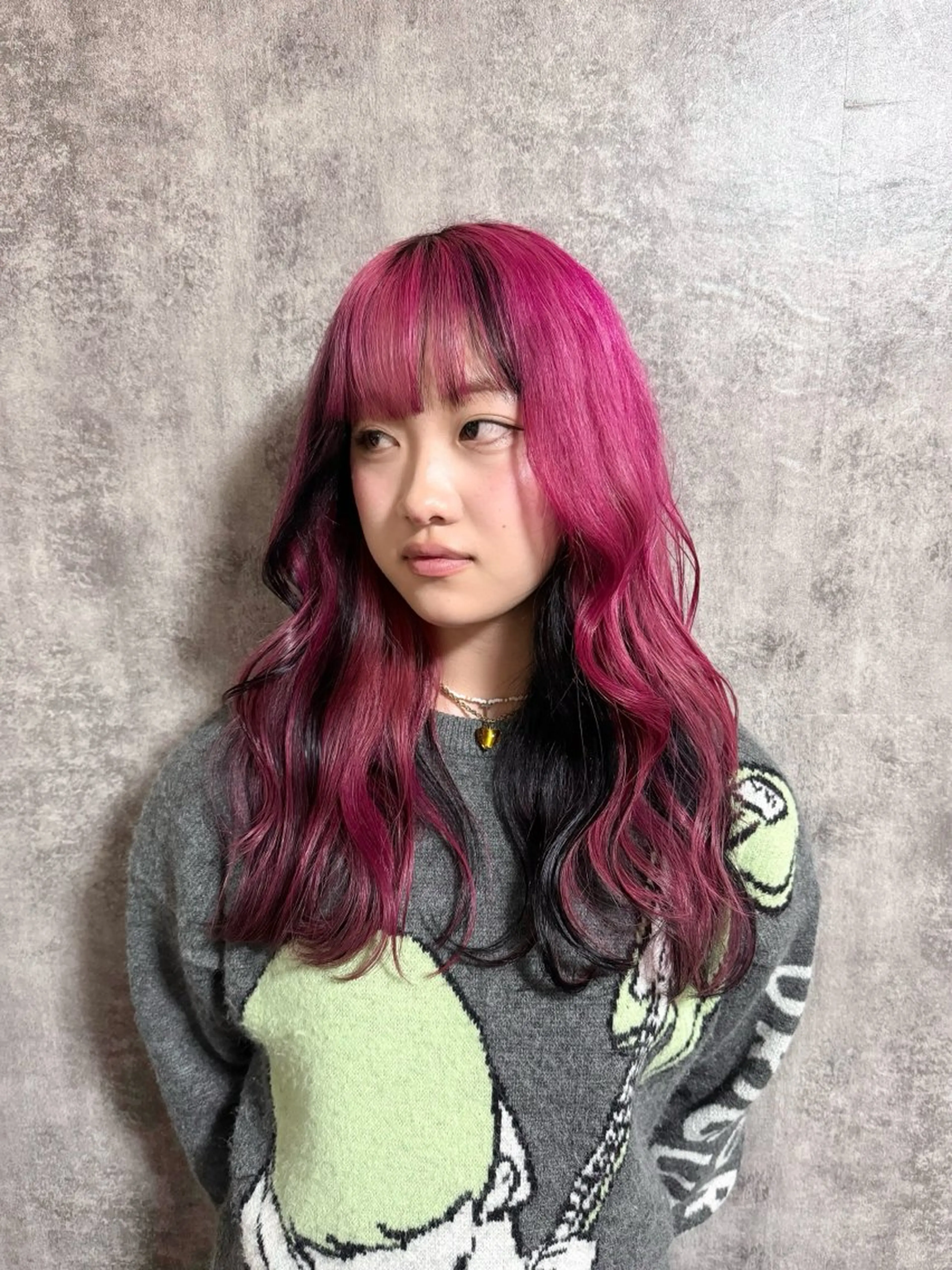 ロング ヘアカラー トリートメント CAPSULE 【カプセル】所属・CAPSULE 平野 廉のヘアスタイル