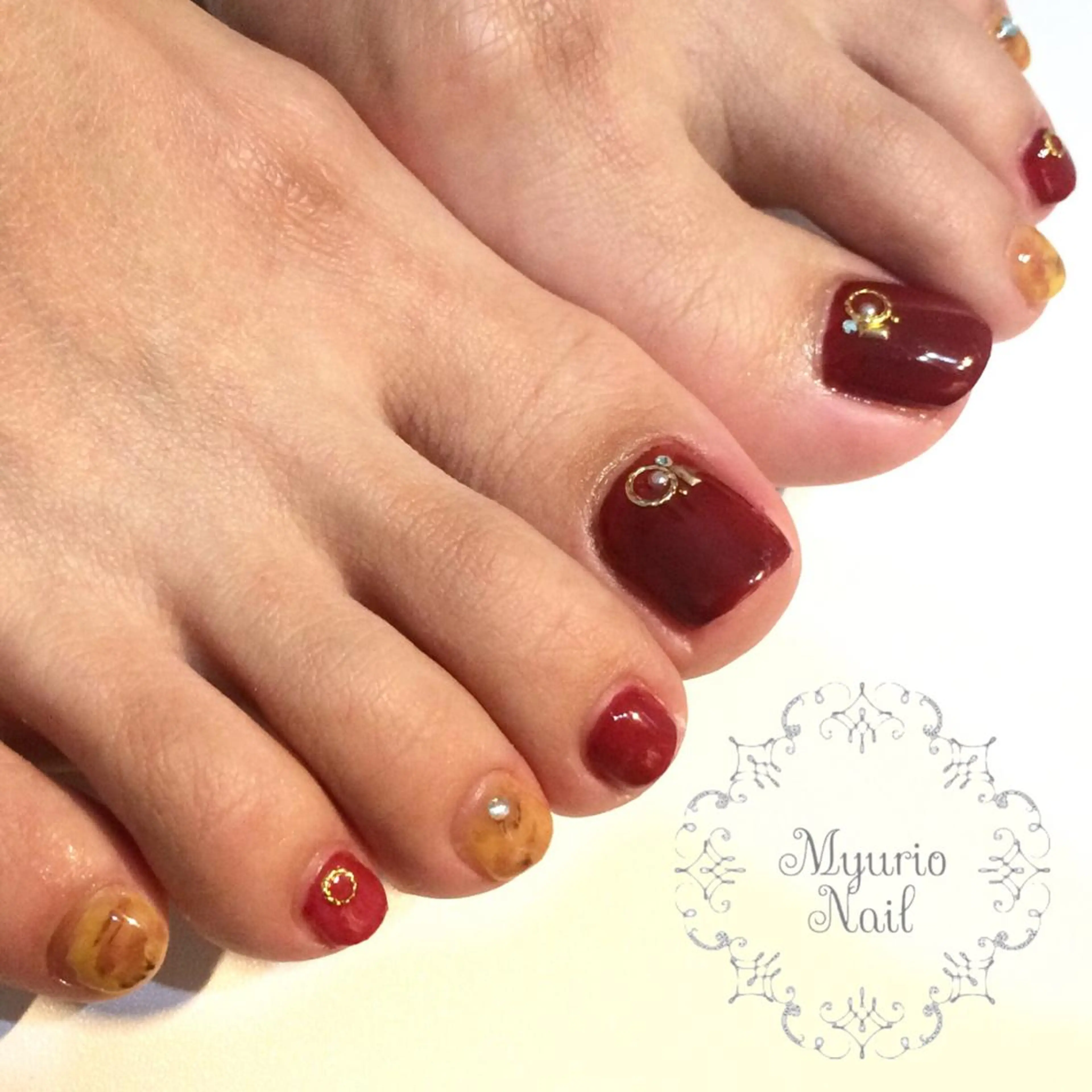 ネイル nail & eyelash Sympa 新横浜所属・𝓢𝔂𝓶𝓹𝓪 𝓜iwako🐰ᩚのネイルデザイン