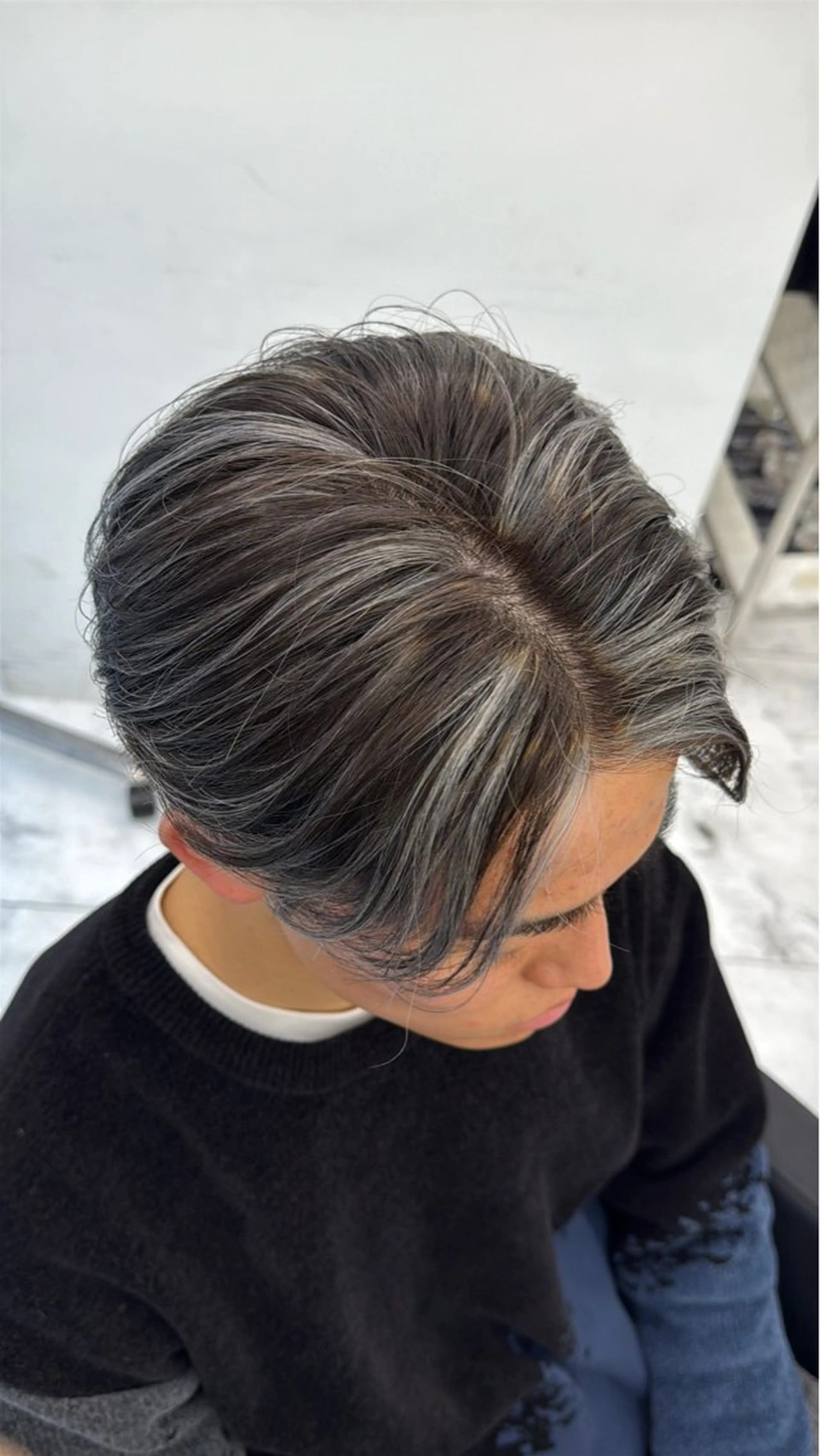 カラー メンズ カット ヘアカラー トリートメント メンズカット ‪‪/メッシュのヘアスタイル
