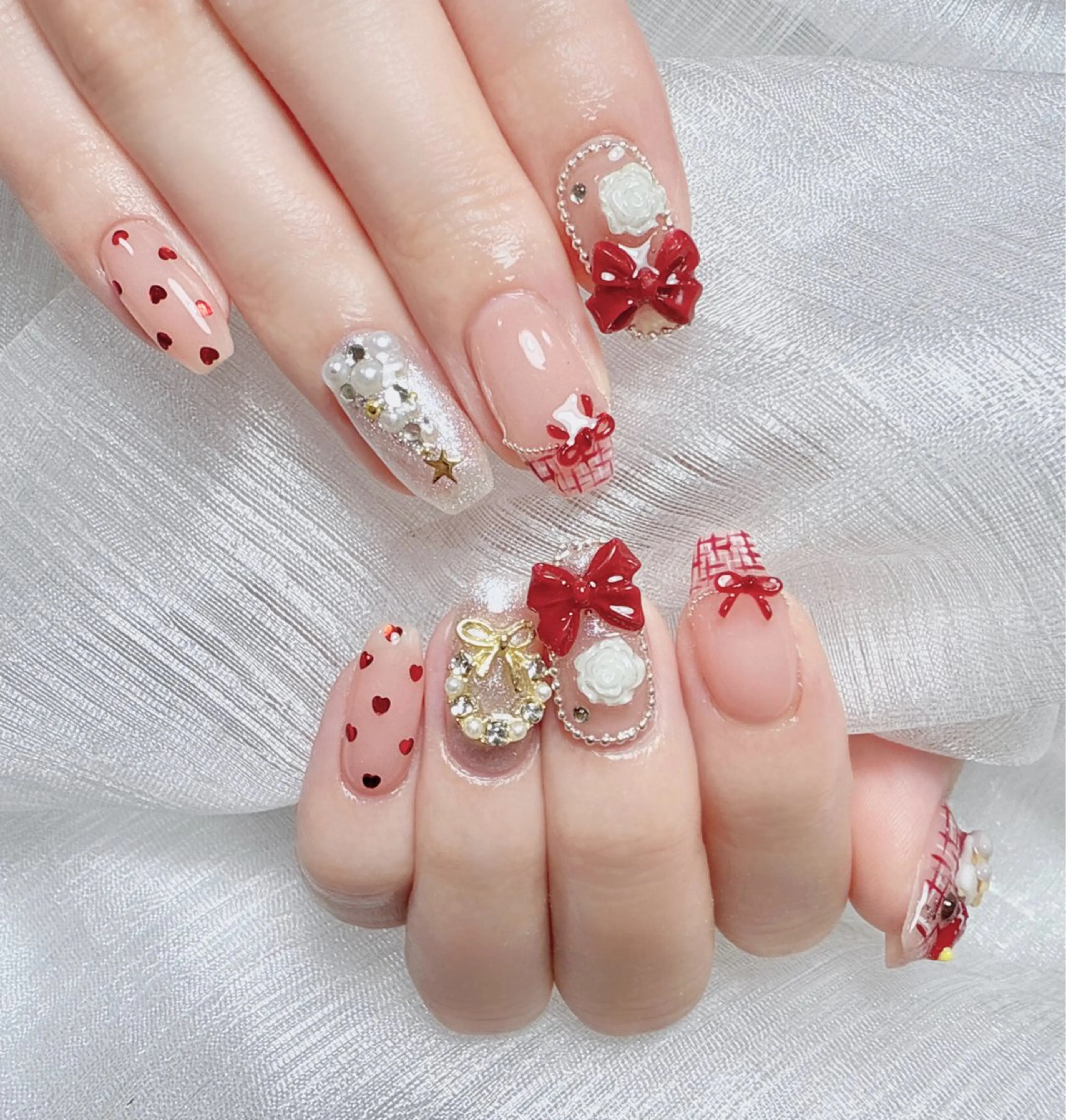 ネイル 持ち込み ハンドネイル ハンドケア L. Nailのネイルデザイン