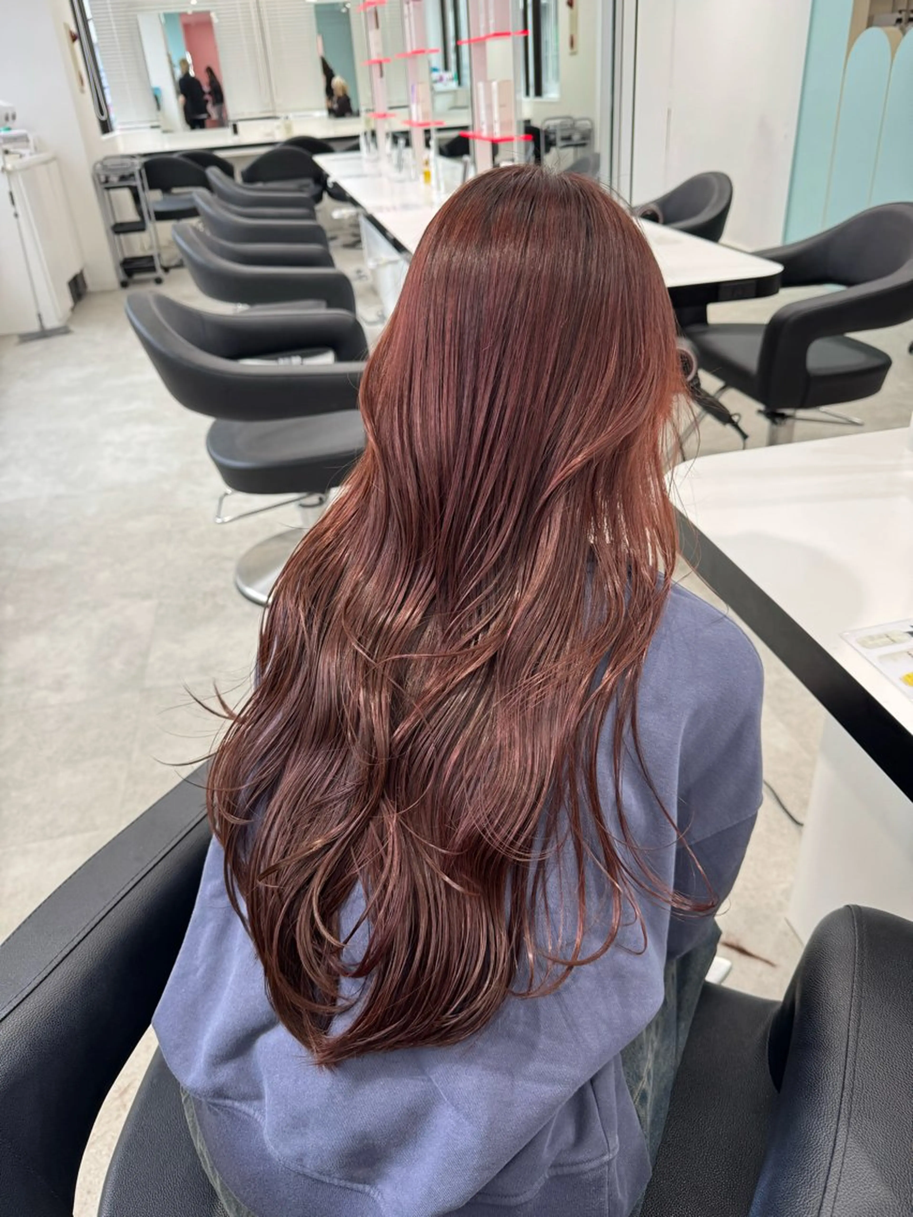 ロング ヘアカラー ⛄️レイヤー⛄透明感 ⛄️kyotaroのヘアスタイル