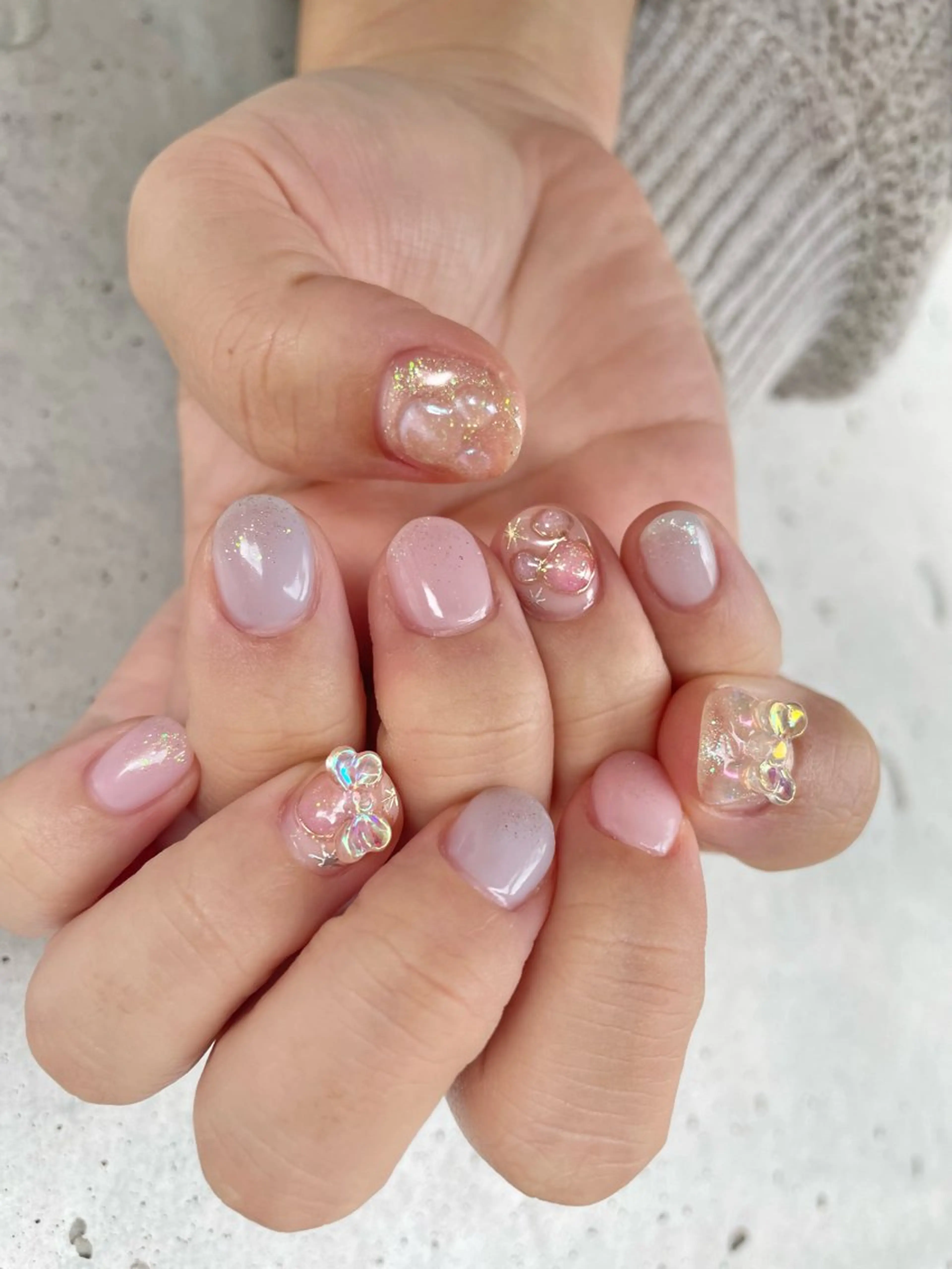 ネイル ハンドネイル nail salon Re:na-juのネイルデザイン