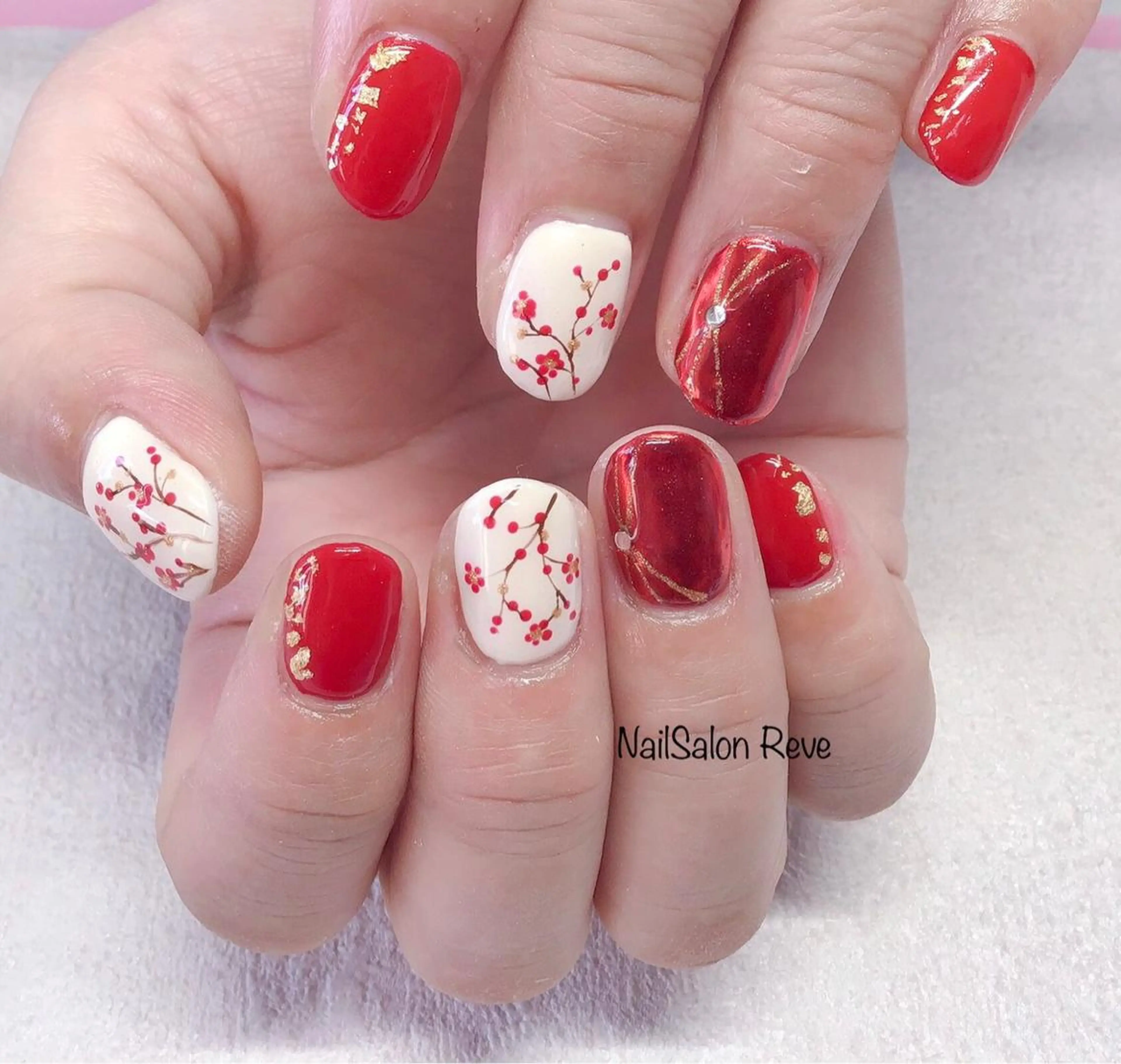 ネイル アートネイル 春ネイル NailSalon   Reve（ネイルサロン レーヴ）所属・NailSalon Reveのネイルデザイン