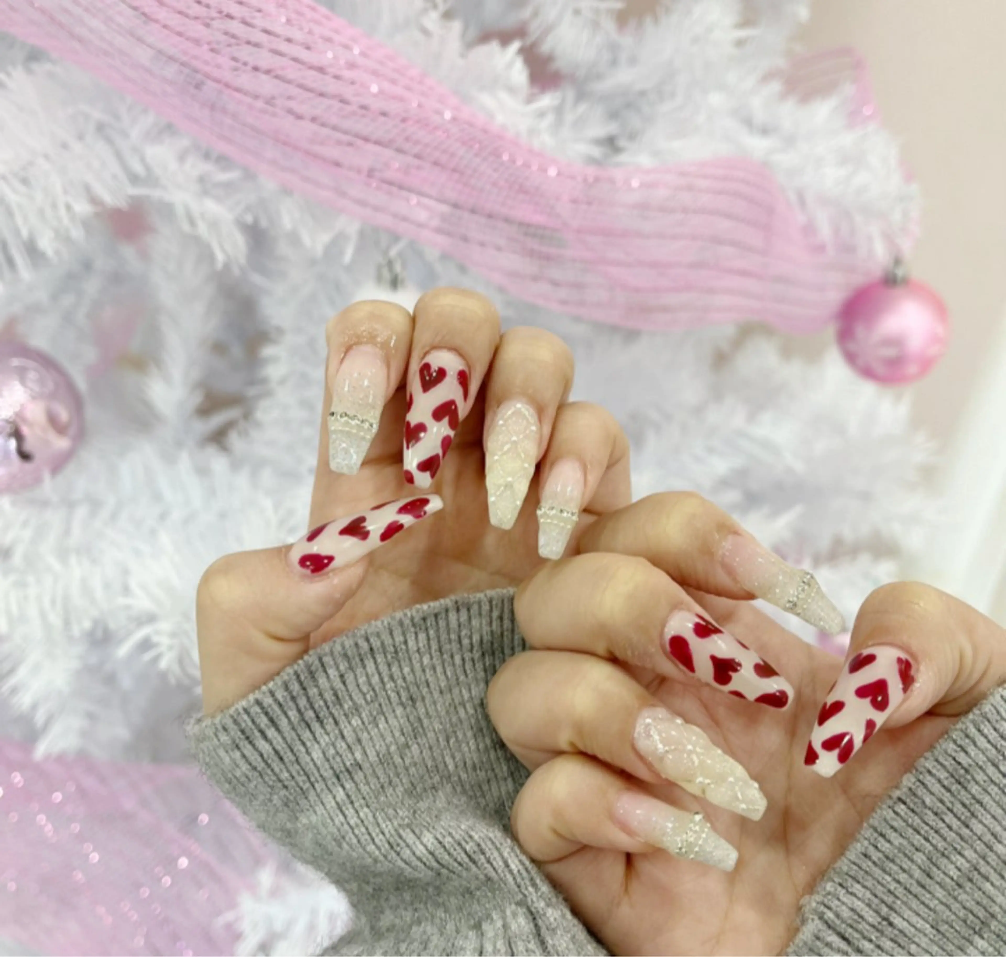 ネイル 長さ出し フットネイル ジェルネイル 韓国ネイル マグネットネイル #Amin所属・#Amin nail salonのネイルデザイン