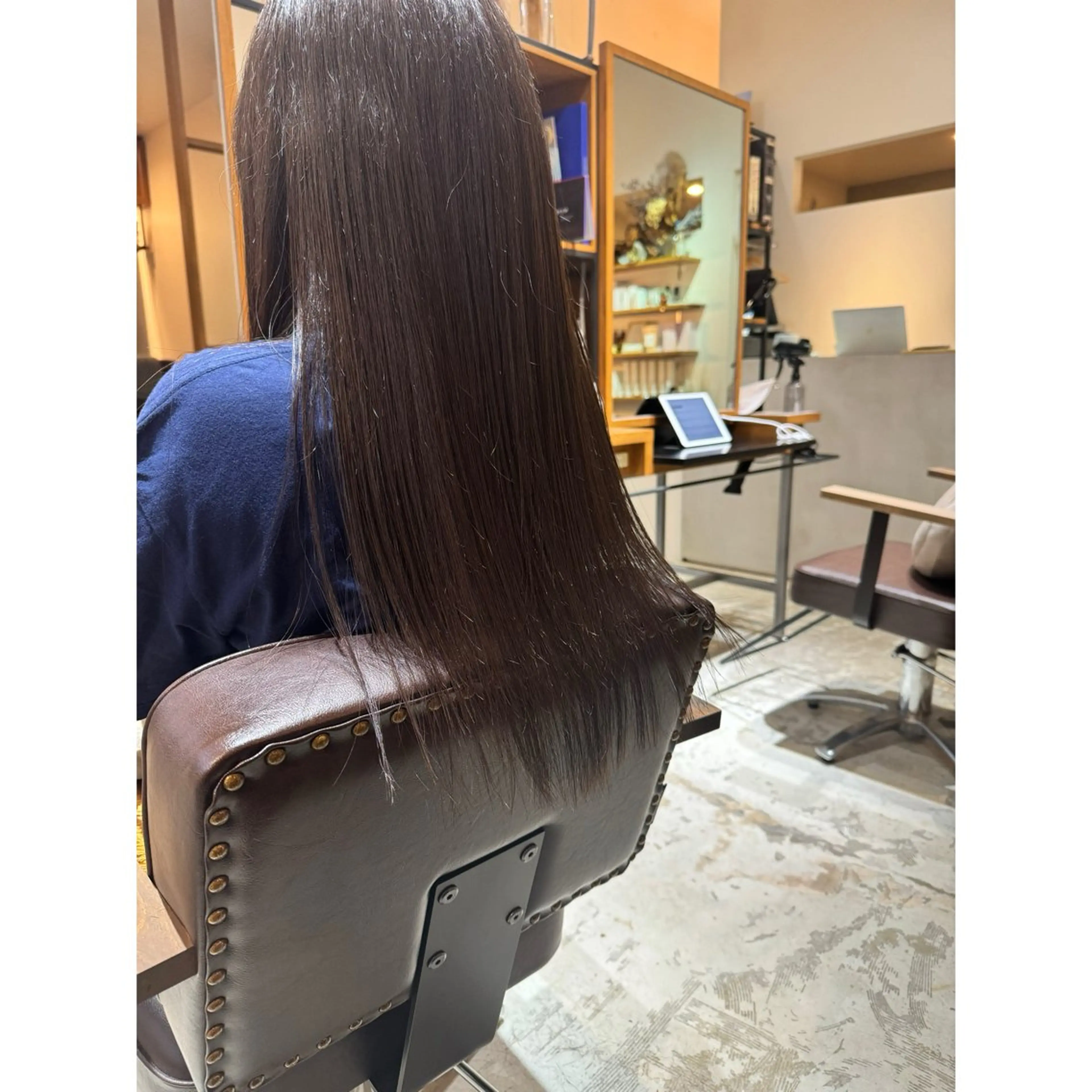 ロング カット 喜友名洸季 anoneのヘアスタイル