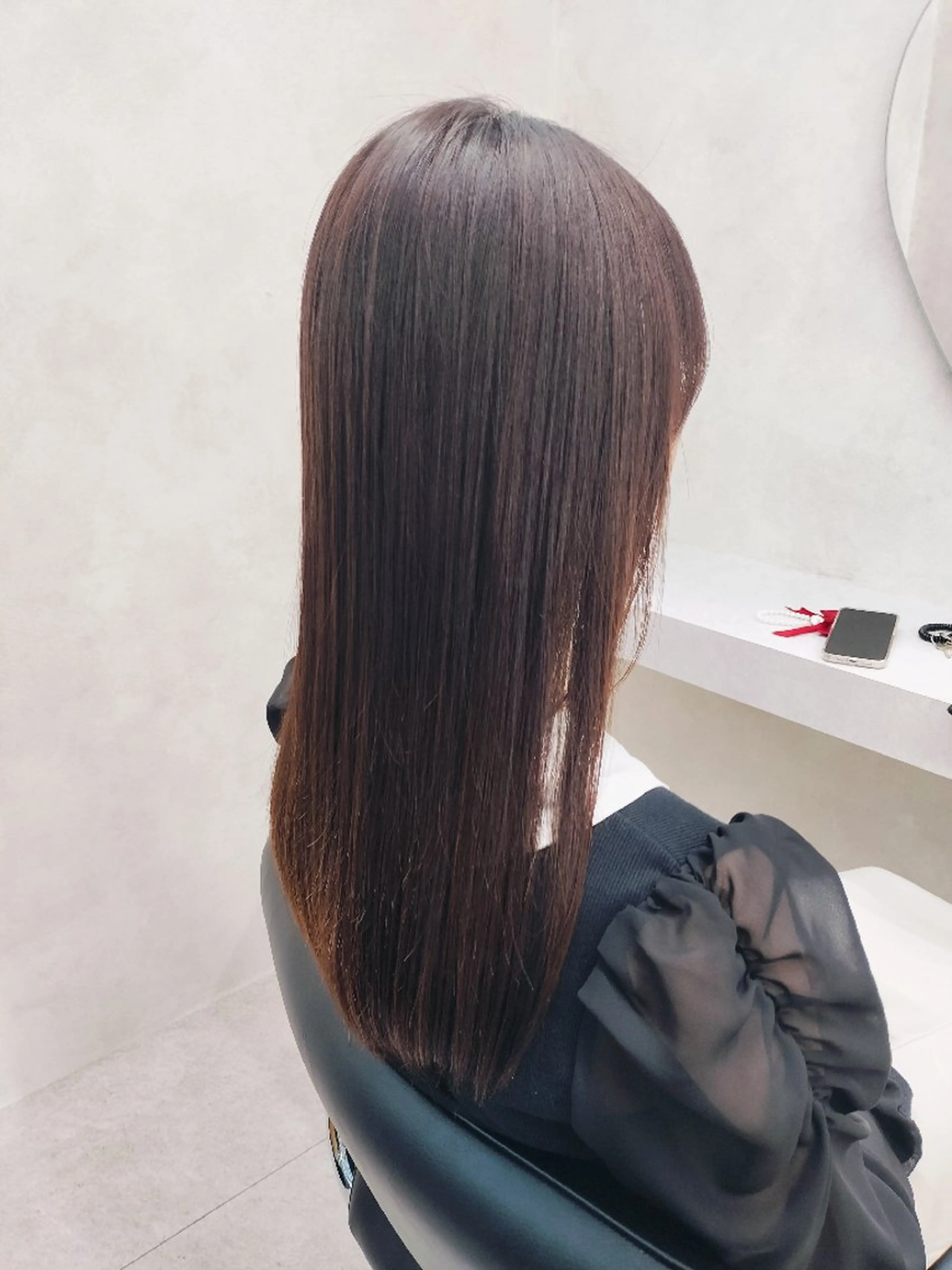 カット＋縮毛矯正＋髪質別1ステップトリートメント￥23650→￥14300の写真