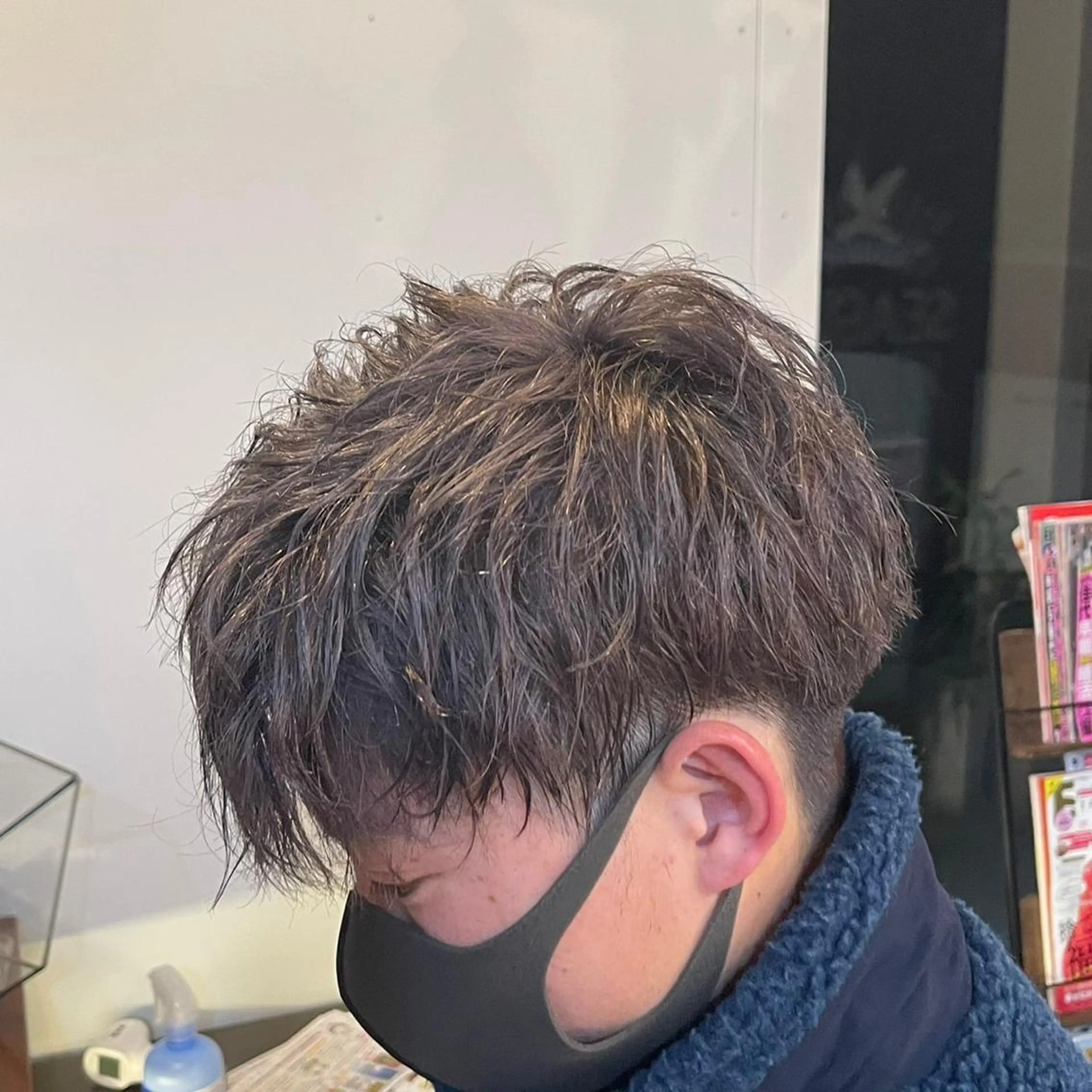 ショート メンズ カット ヘアカラー トリートメント SEAGULLIII 本通店のヘアスタイル
