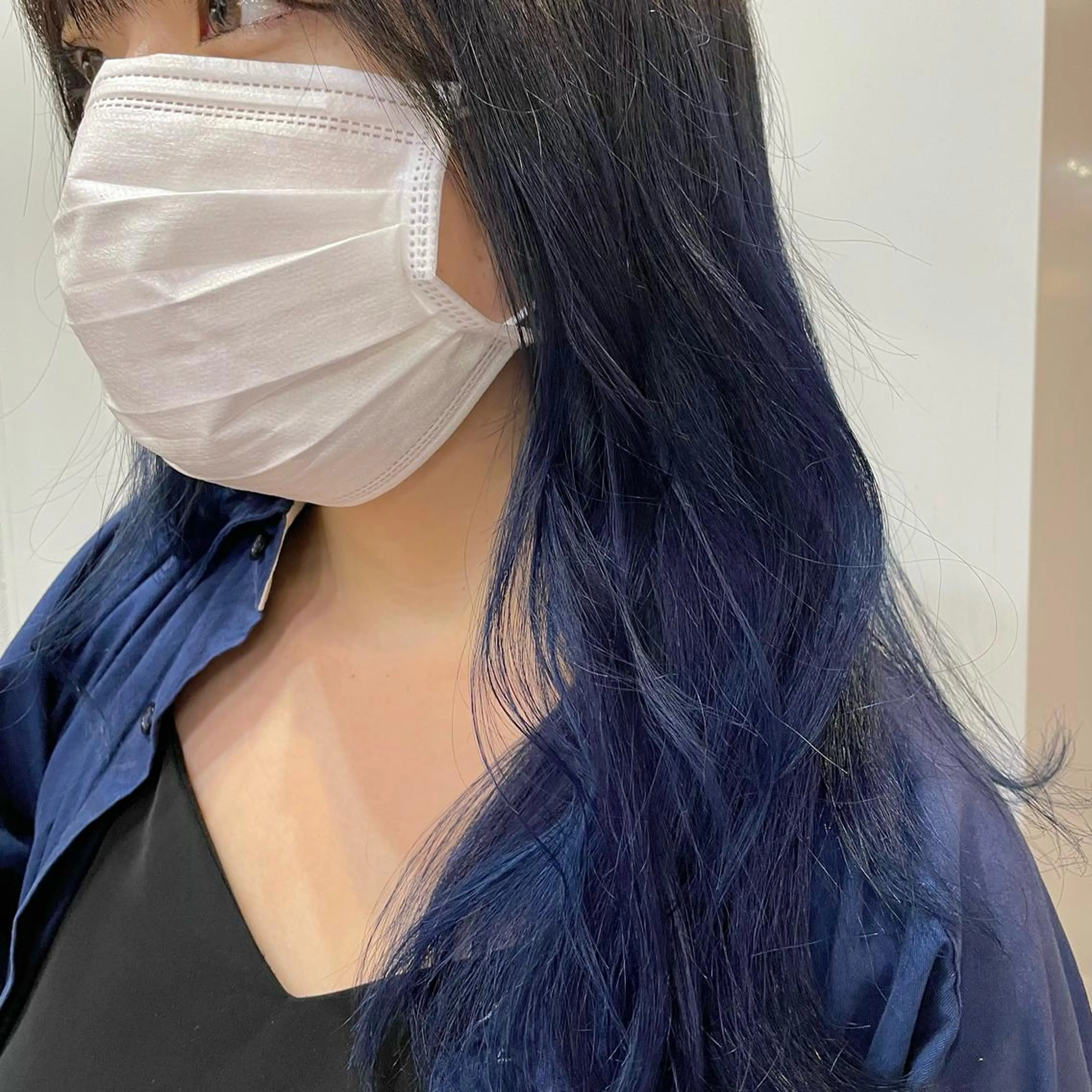 セミロング カラー ヘアアレンジ ヘアカラー トリートメント 🎀ダブルカラーレイ ヤーyuuri🎀のヘアスタイル