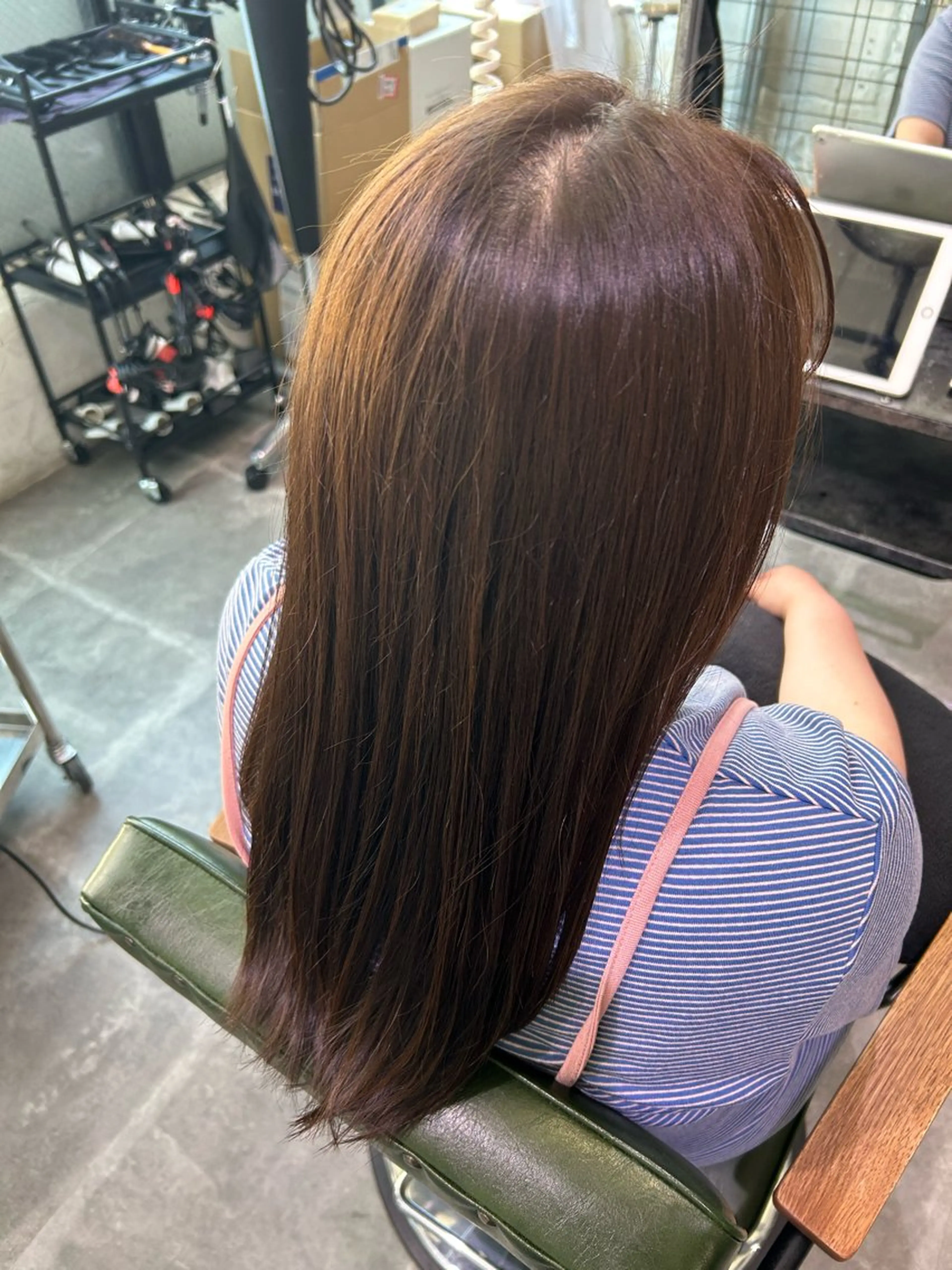 ロング カラー ヘアカラー Retsu /UniQのヘアスタイル