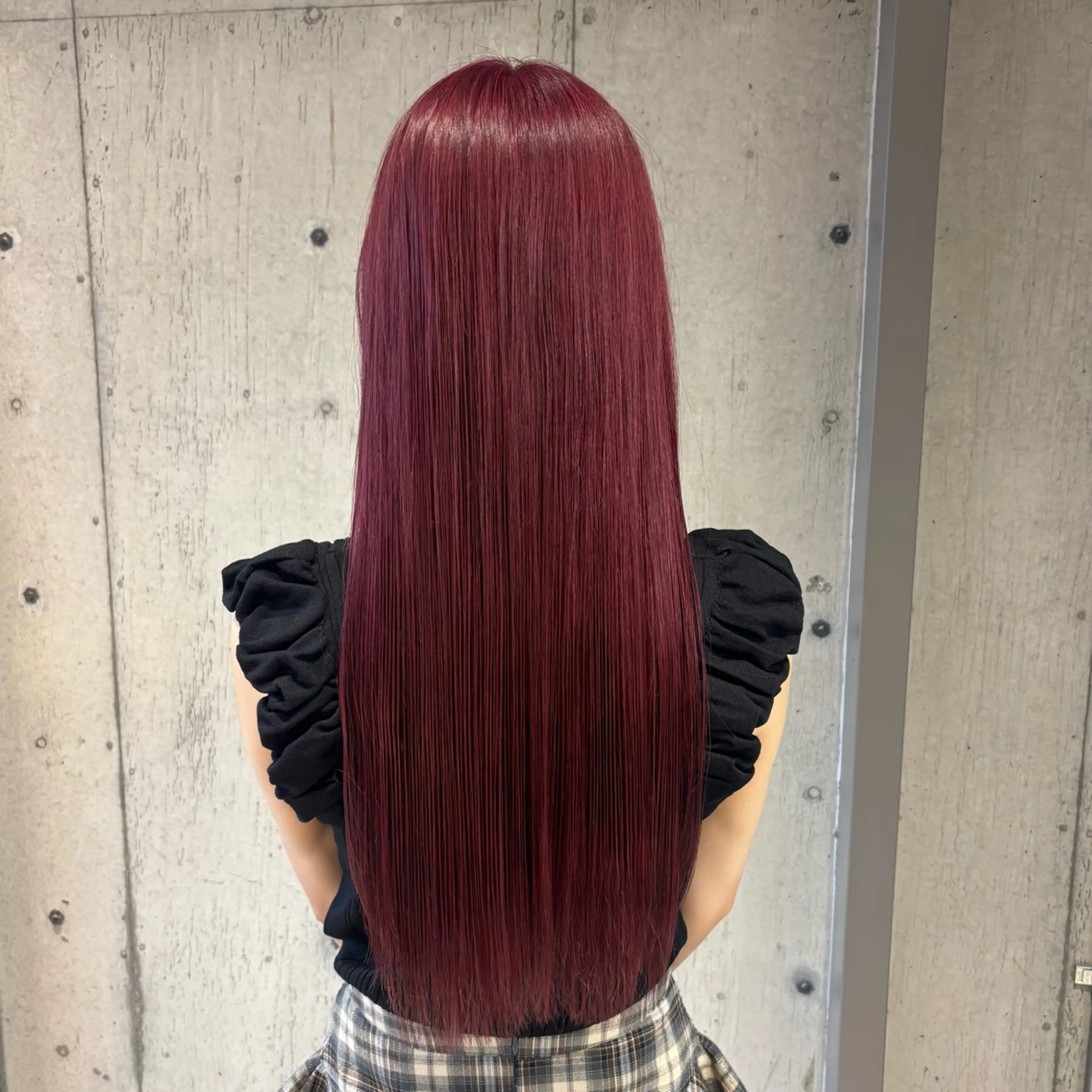ロング カラー ヘアカラー トリートメント ヘッドスパ ヘアセット 🍎ハイトーン/ 透明感カラー🍎リオのヘアスタイル