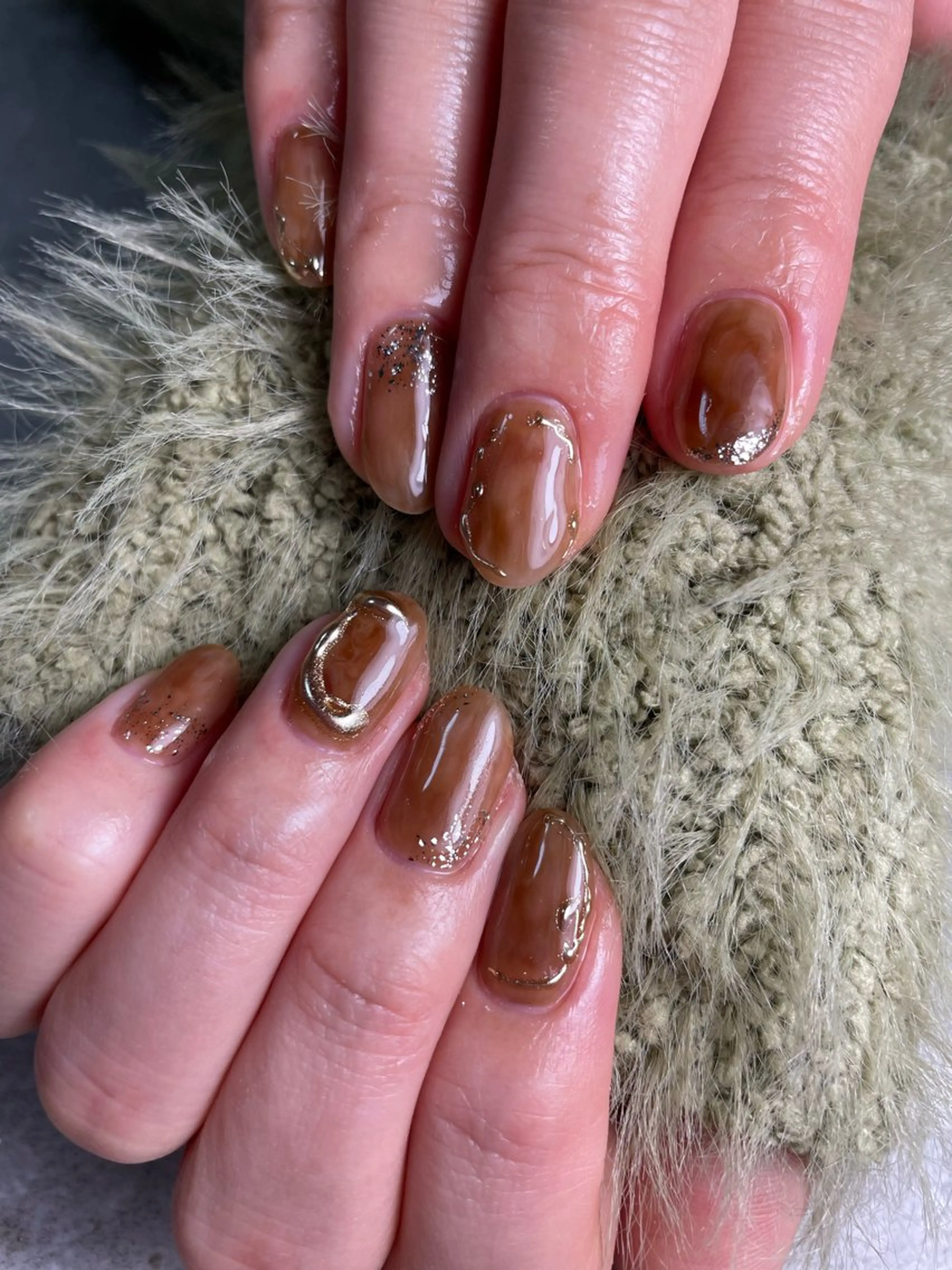 ネイル ニュアンスネイル CHURASAN nailのネイルデザイン