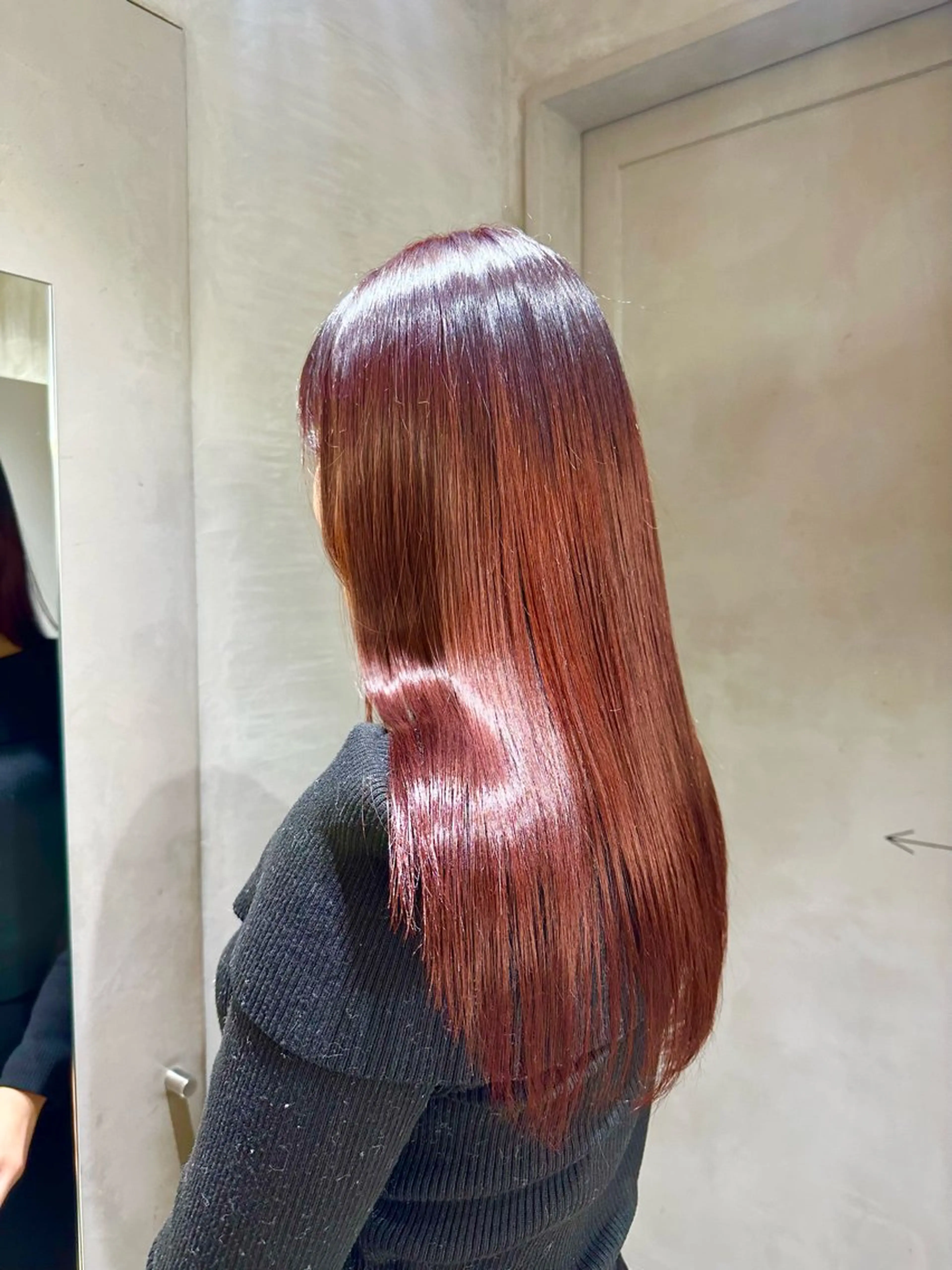 ロング カラー トリートメント 表参道 夏カラー/嵐士のヘアスタイル