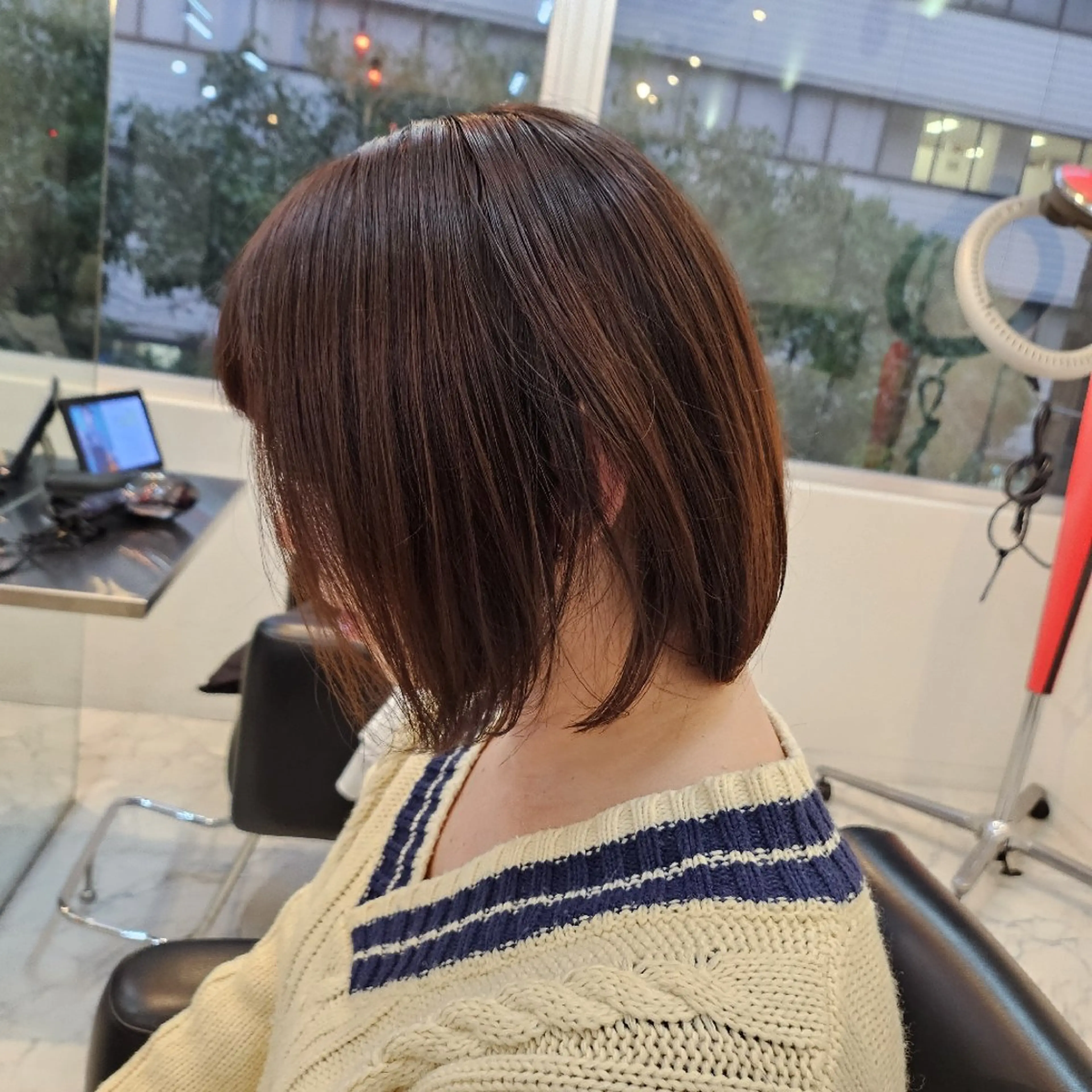 ミディアム 伊藤 翼のヘアスタイル