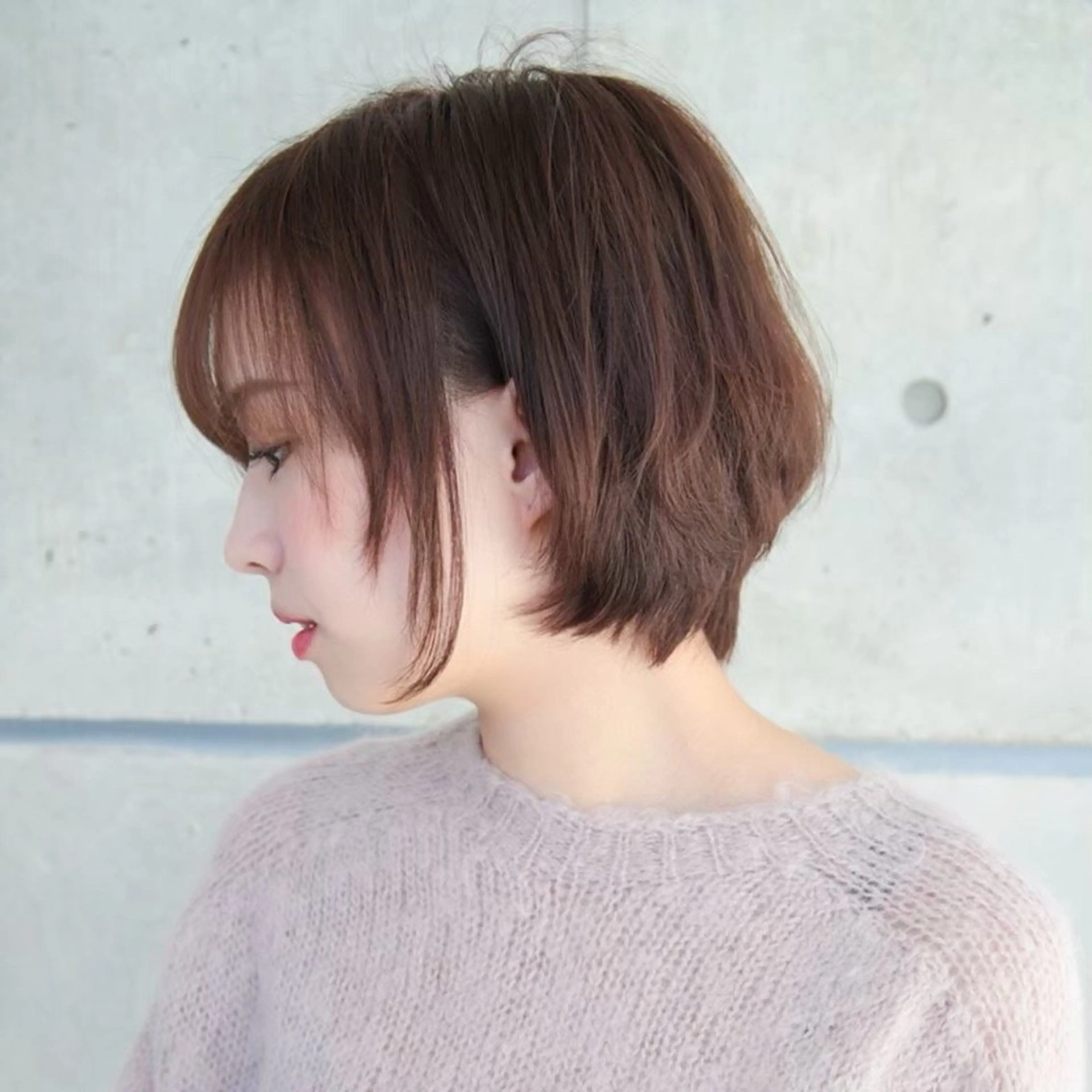 ショート カラー 髪質改善 ショートヘア カット トリートメント ヘッドスパ ヘアセット ショート/表参道 Rimu✂️🤍のヘアスタイル