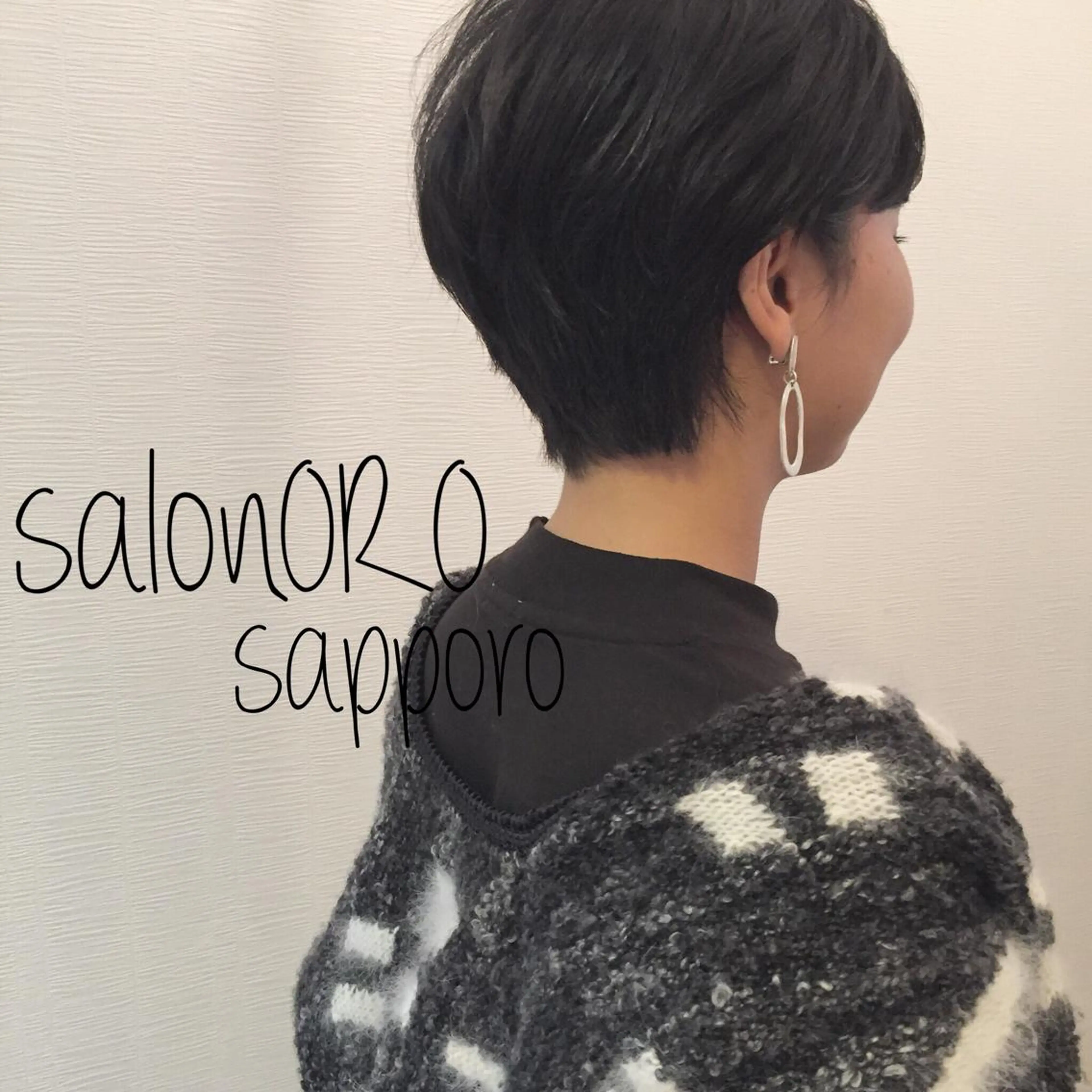 ショート カラー ブリーチ グレージュ ブリーチなしカラー 似合わせカット ショートヘア カット ヘアカラー トリートメント toiro by lien hair atelier所属・池田 真由美のヘアスタイル
