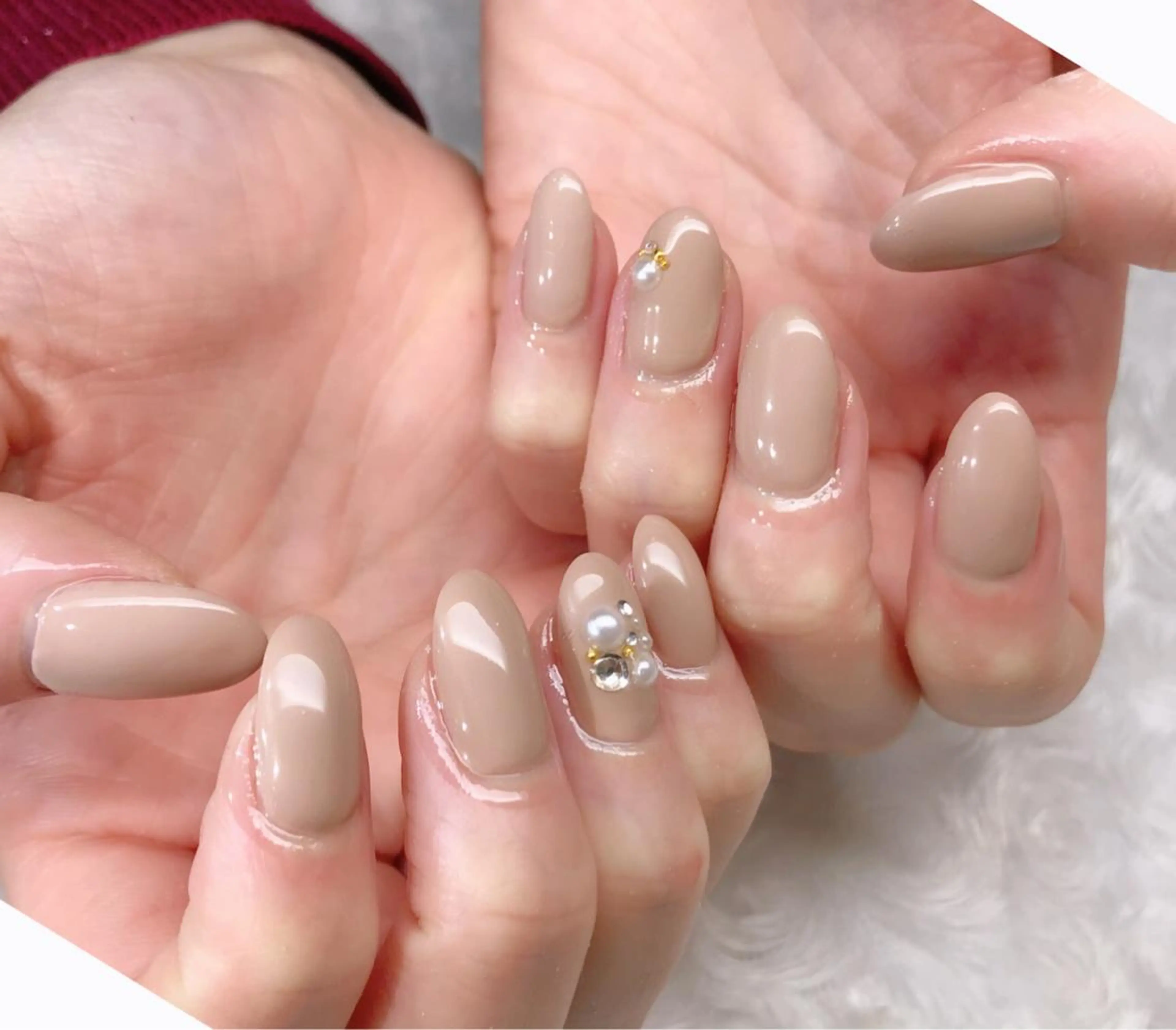 ネイル ブライダルネイル ハンドネイル ハンドケア muu. maiのネイルデザイン