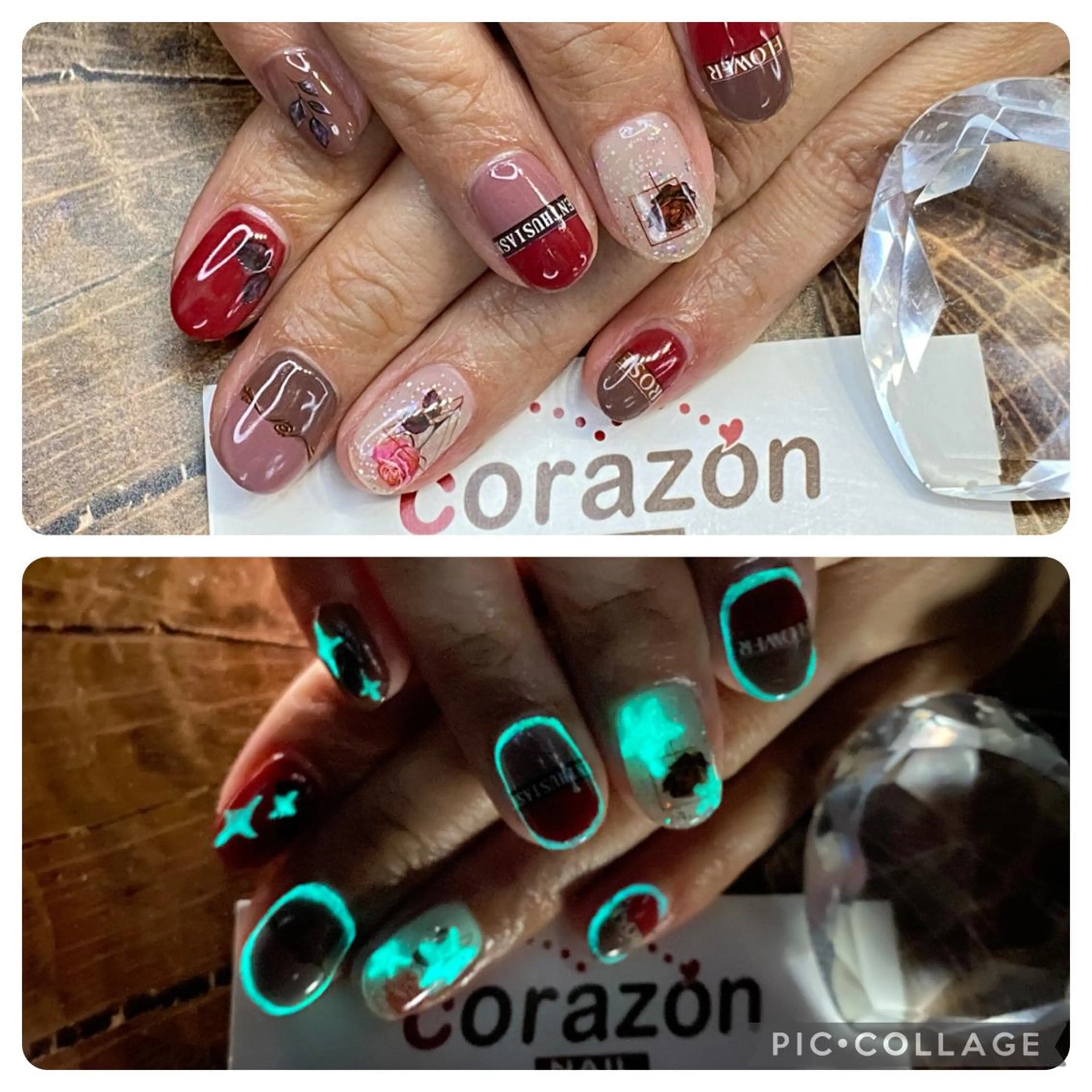 ネイル アートネイル ピンク corazon所属・ネイリスト aicoのネイルデザイン