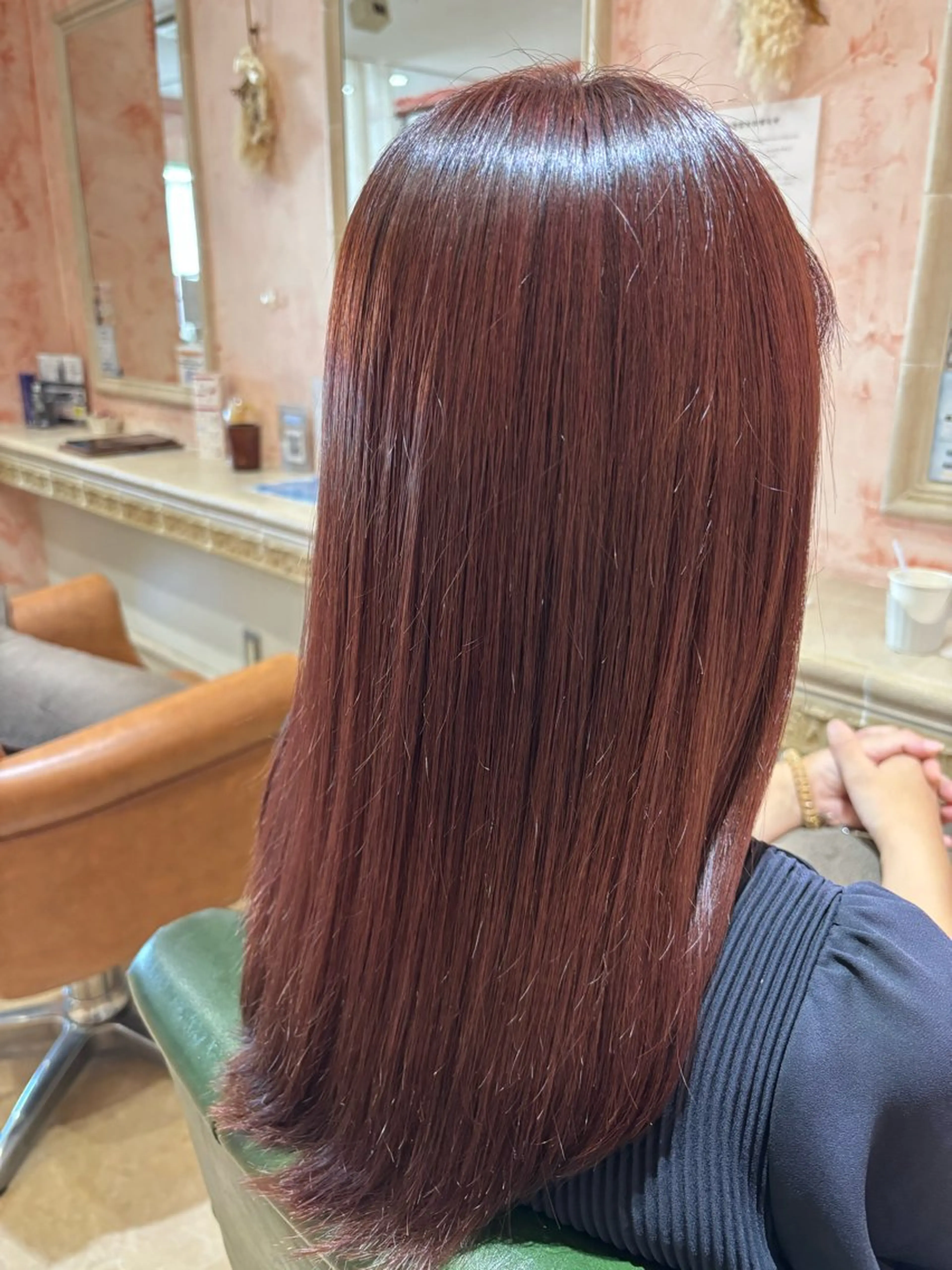 ロング 森山 実結のヘアスタイル