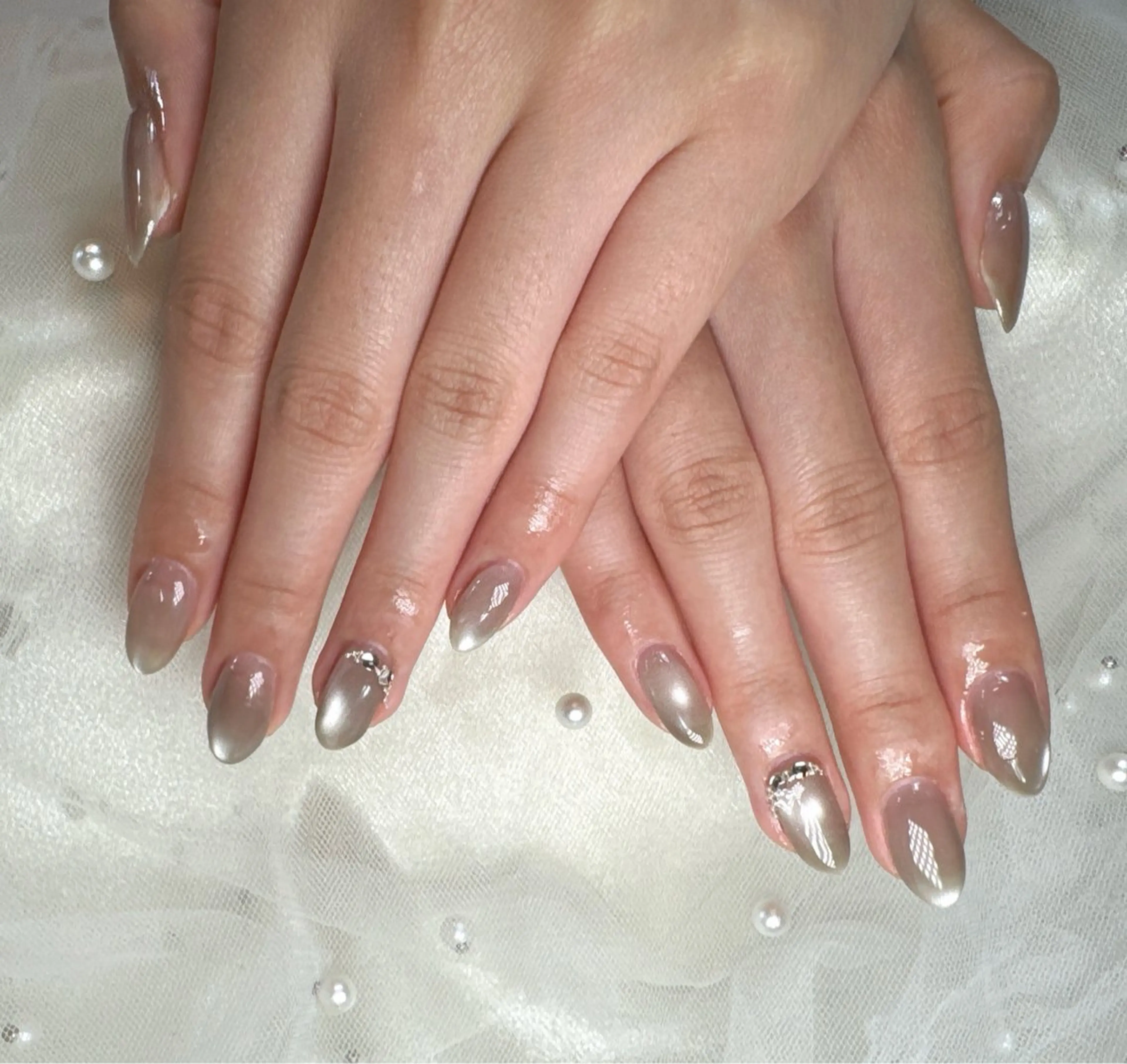 💅ネイル長さだし(持ち込みデザイン)の写真