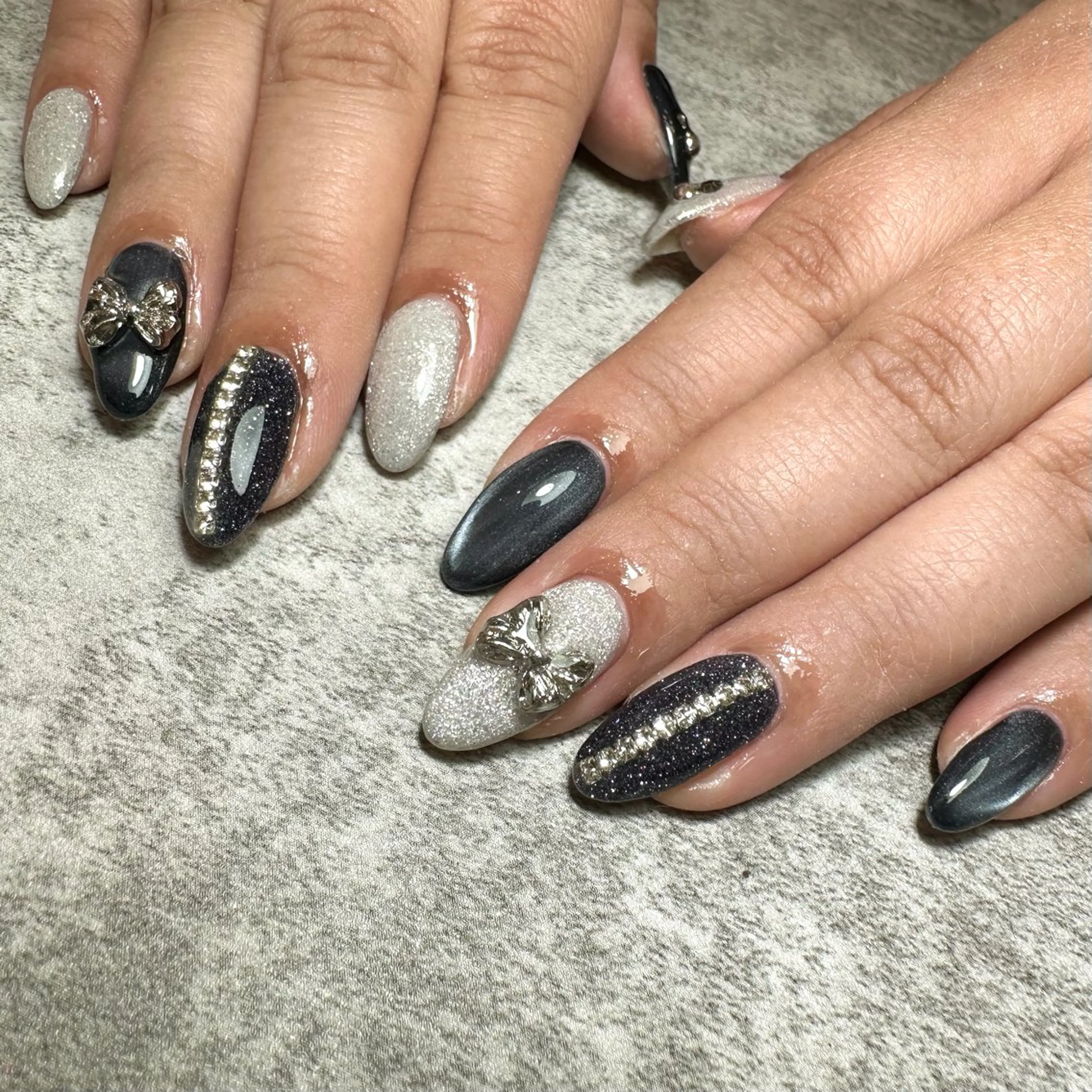 ネイル ネイビー Mii nailのネイルデザイン