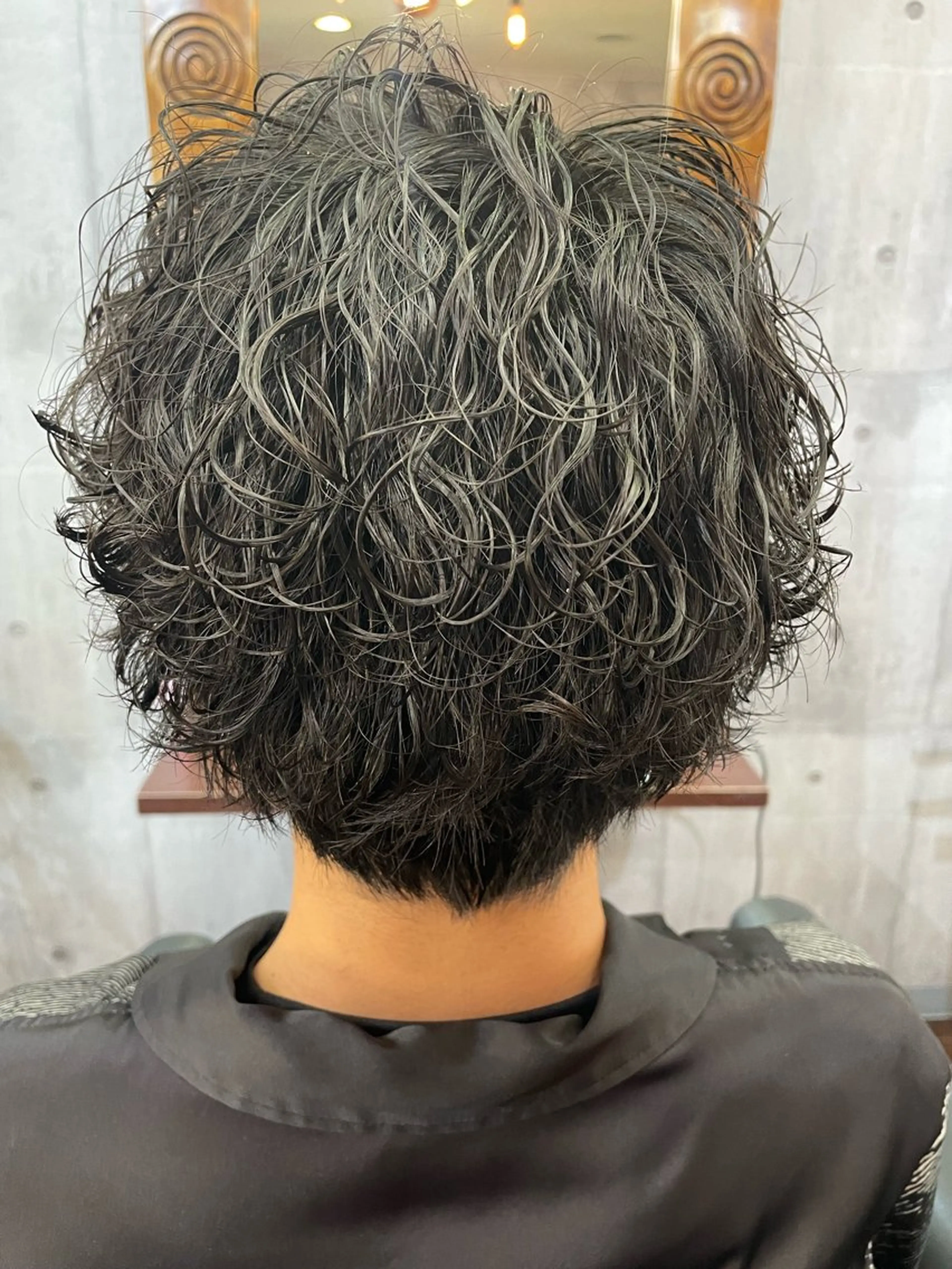 (30代からの男性限定)カット+パーマの写真