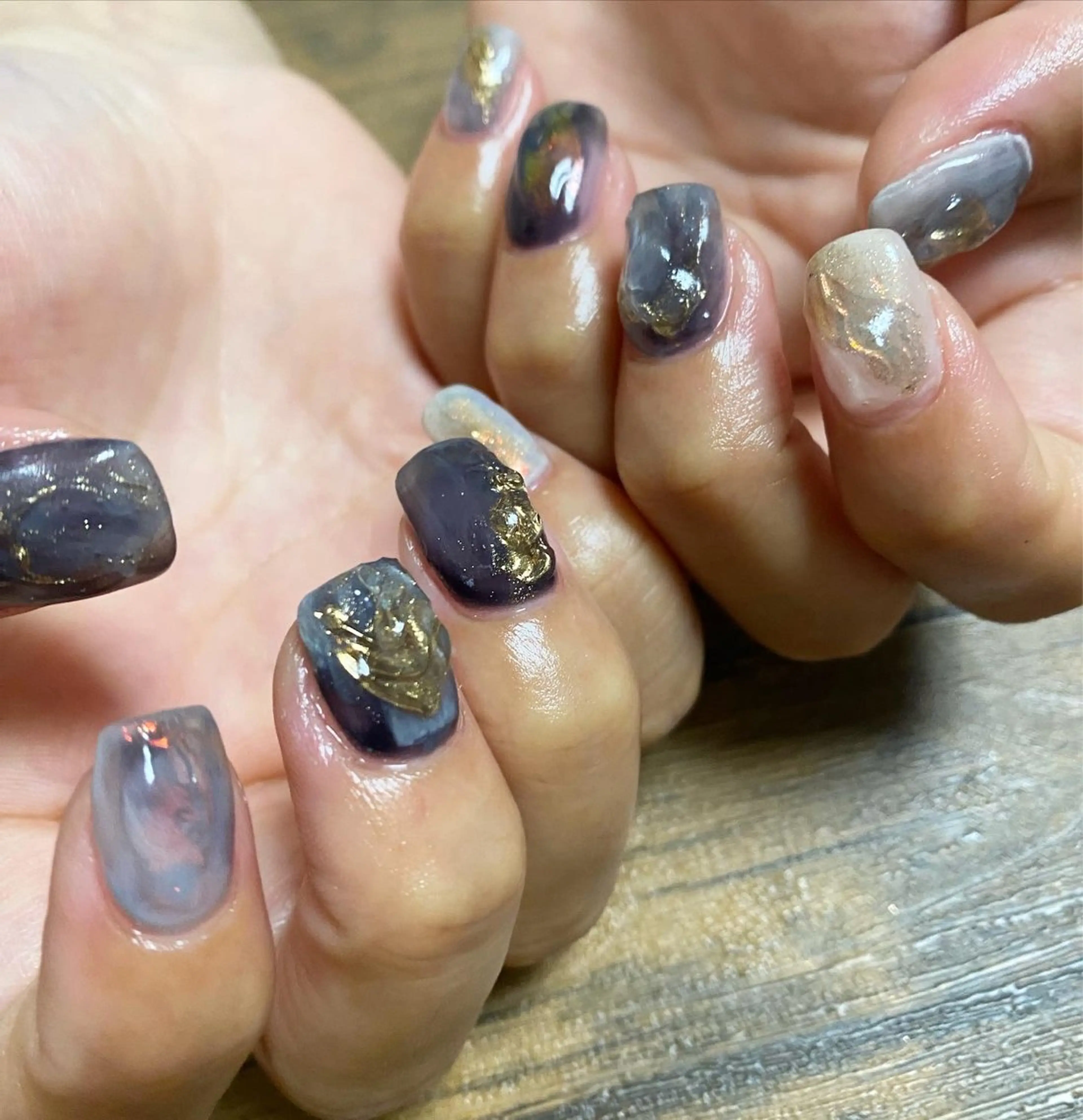 ネイル ハンドネイル 小倉 梨衣那のネイルデザイン