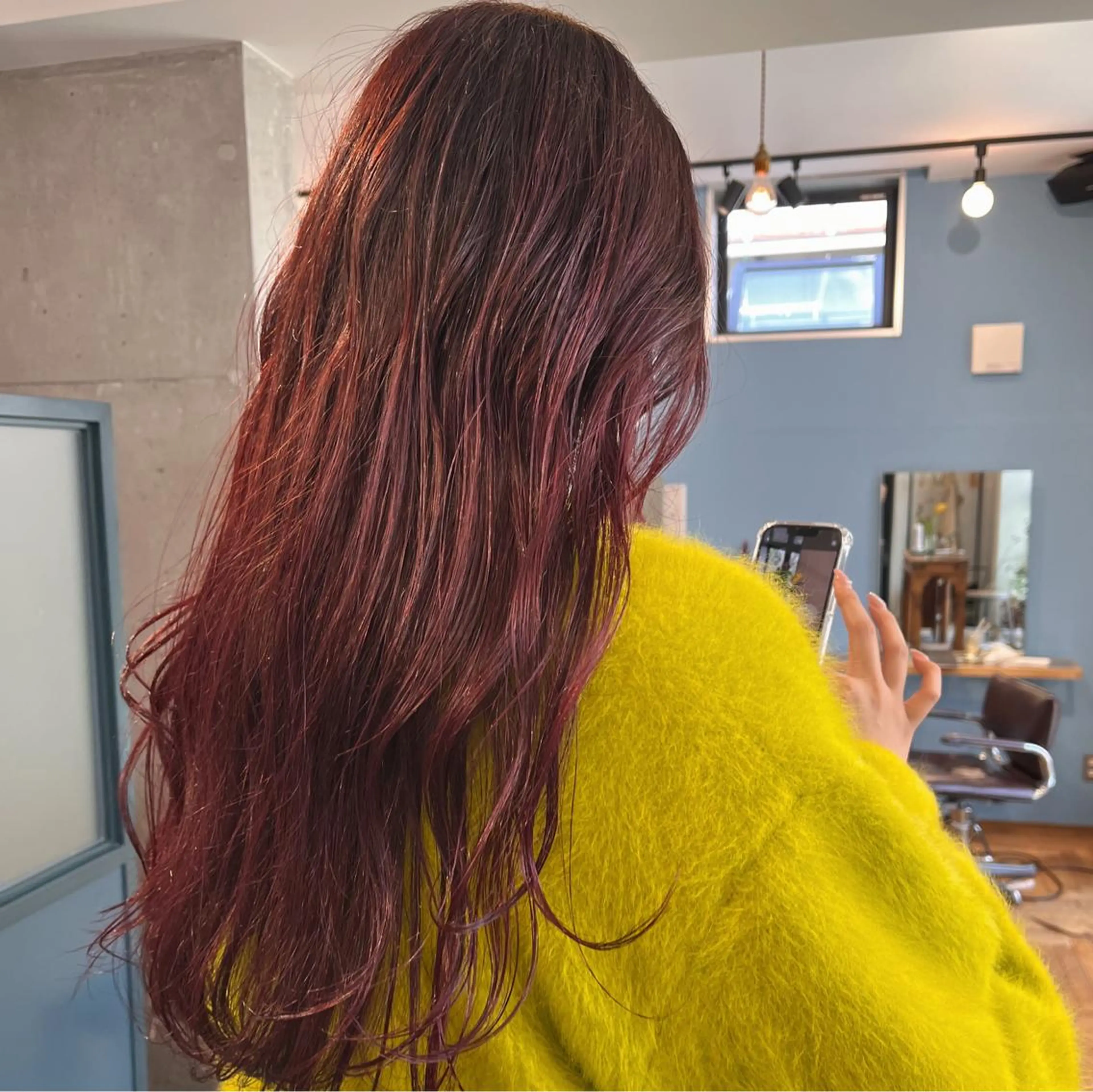 ロング 暖色/パーマ 🌼クニトウメイのヘアスタイル