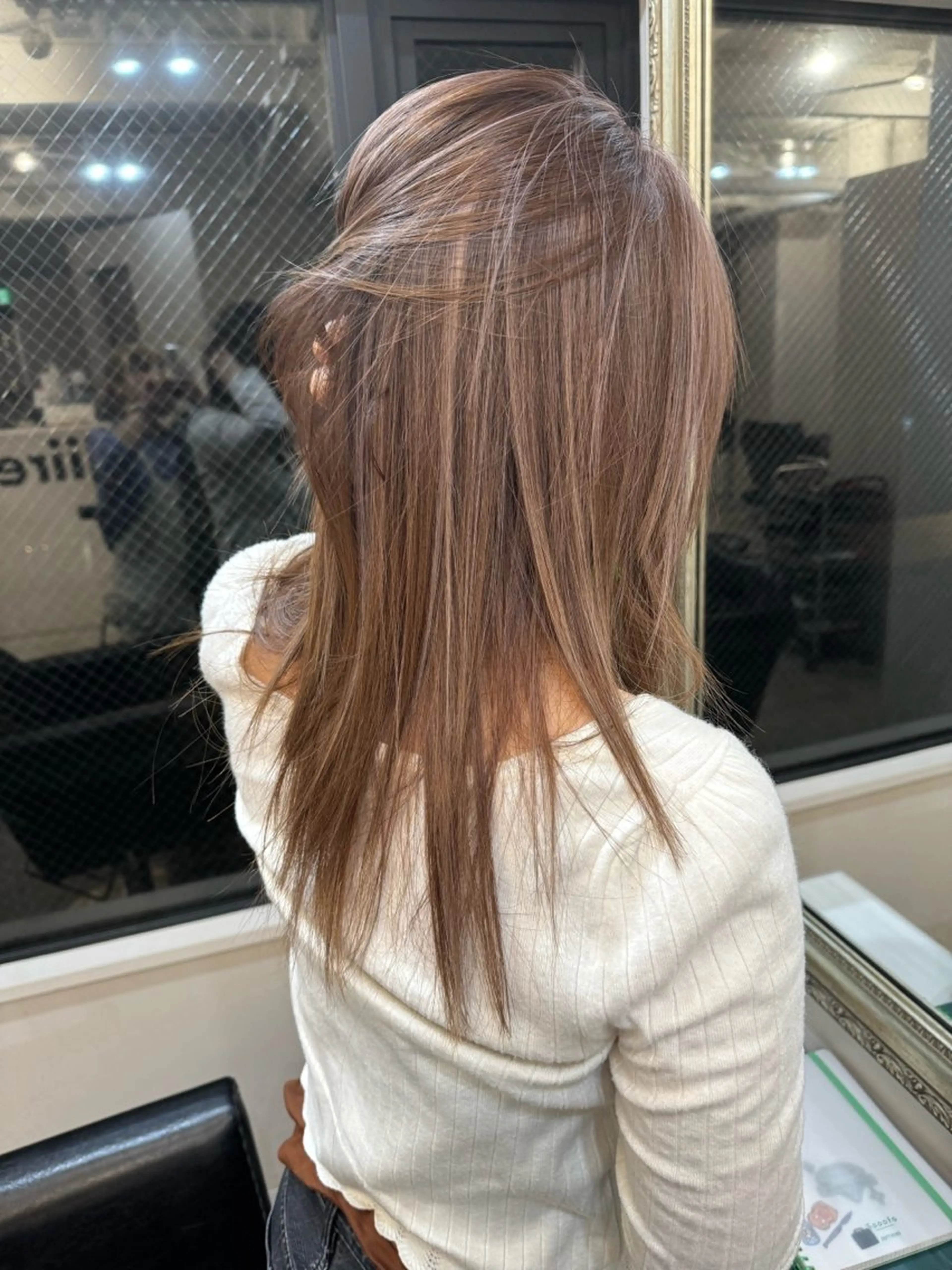 カラー ハイライトカラー ヒガシ サヨのヘアスタイル