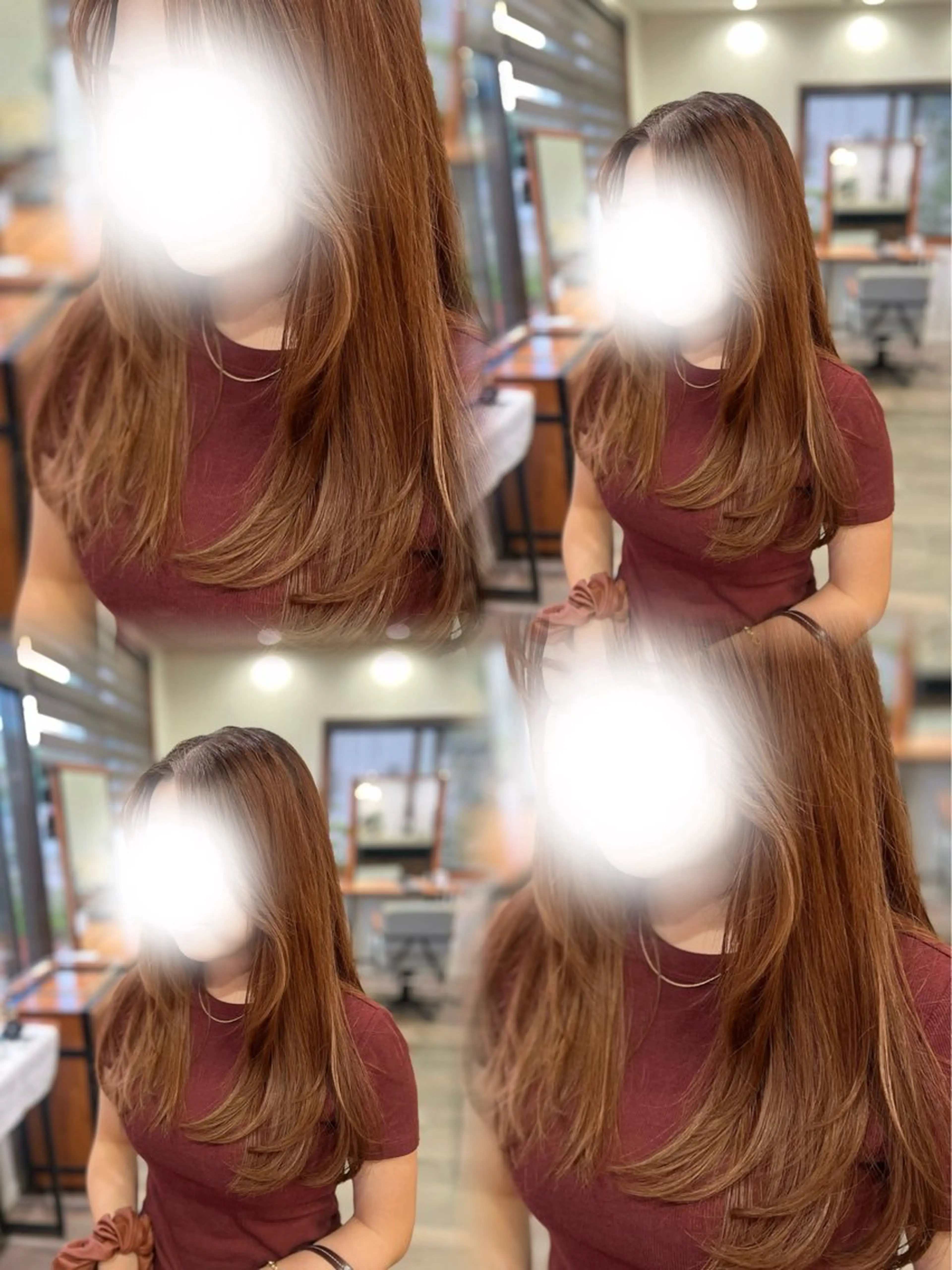 ロング レイヤーカット shampoo hair salon所属・shampoo ryukaのヘアスタイル