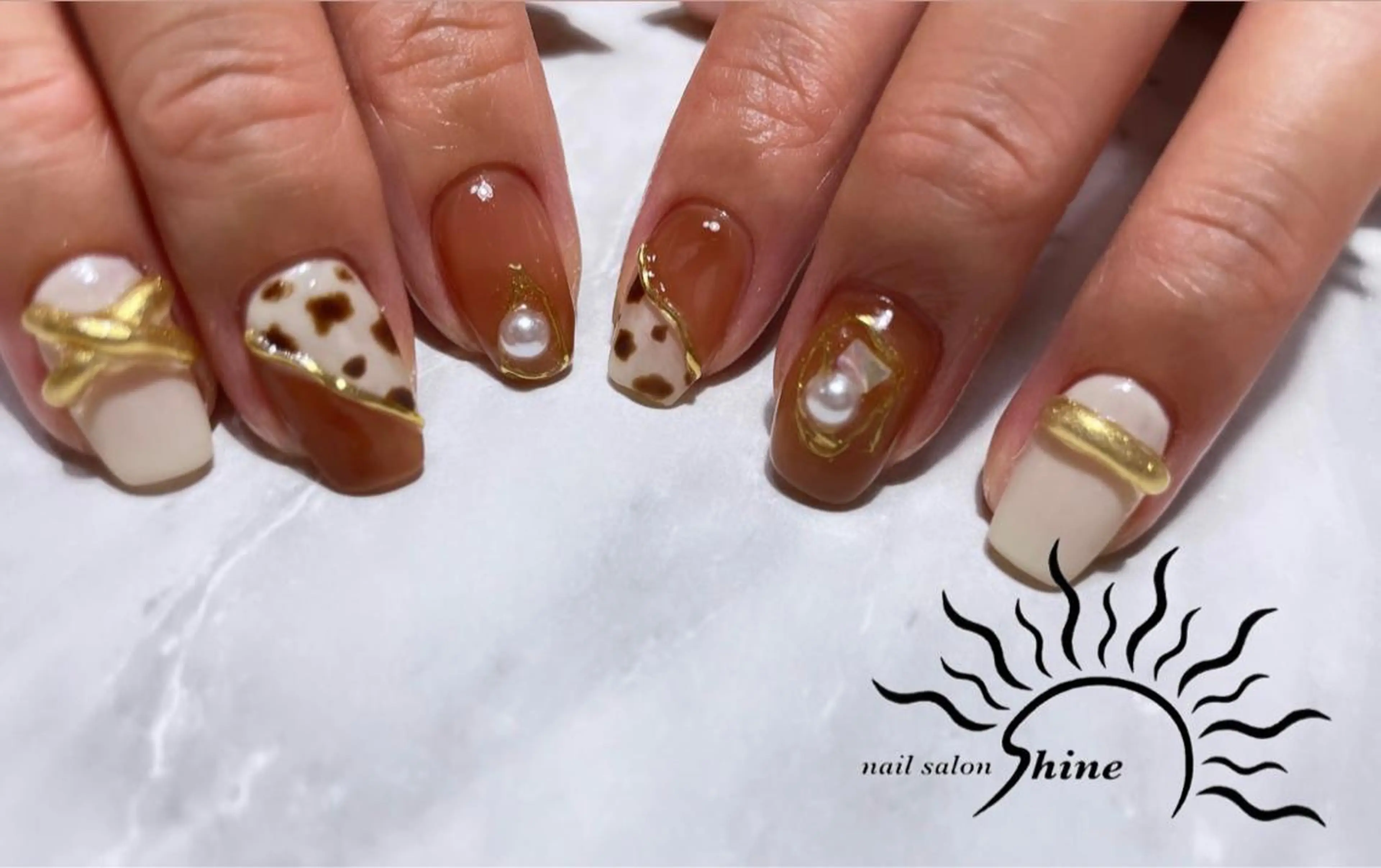 ネイル ハンドネイル n.s _shineのネイルデザイン