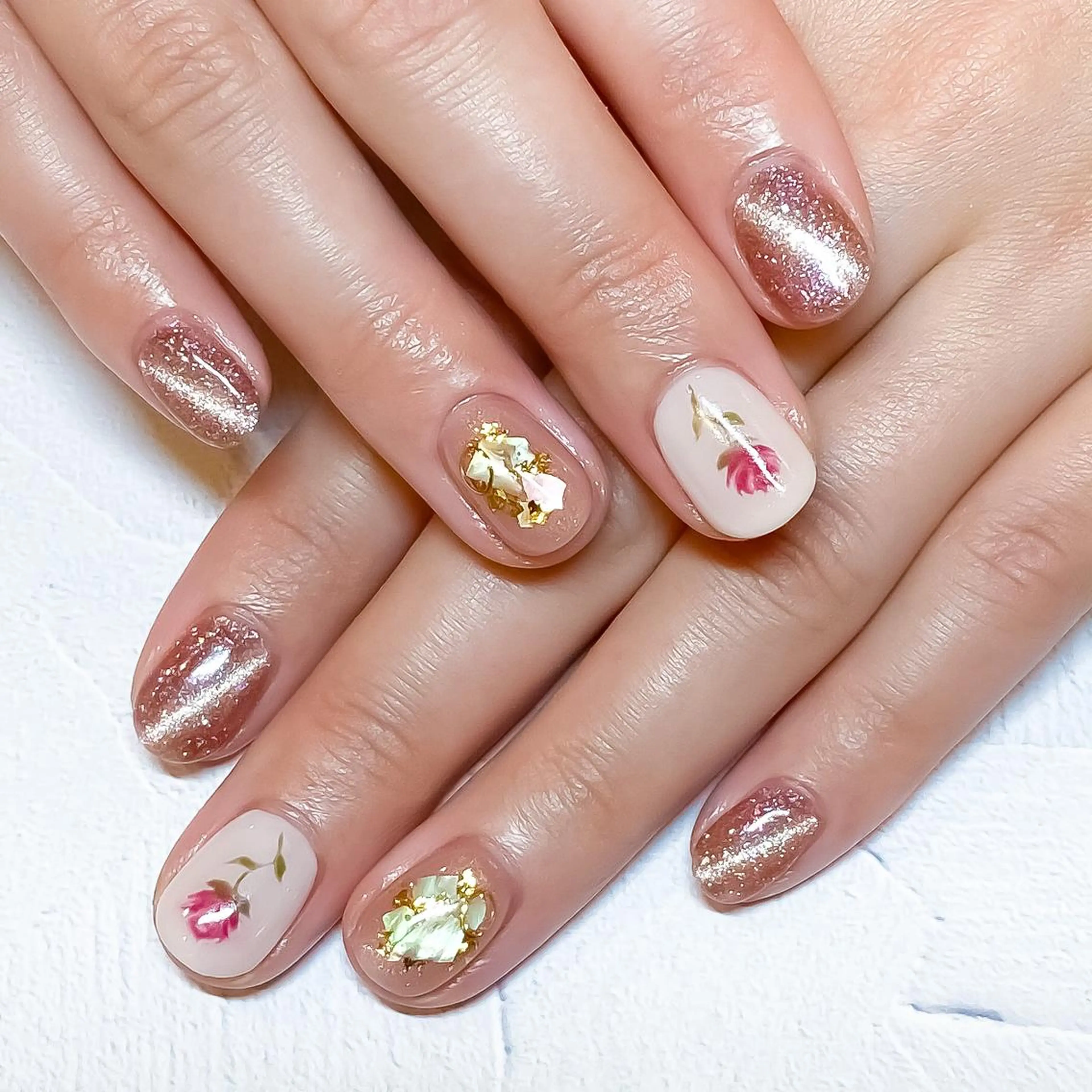 ネイル f'bloom  L’ecrinのネイルデザイン