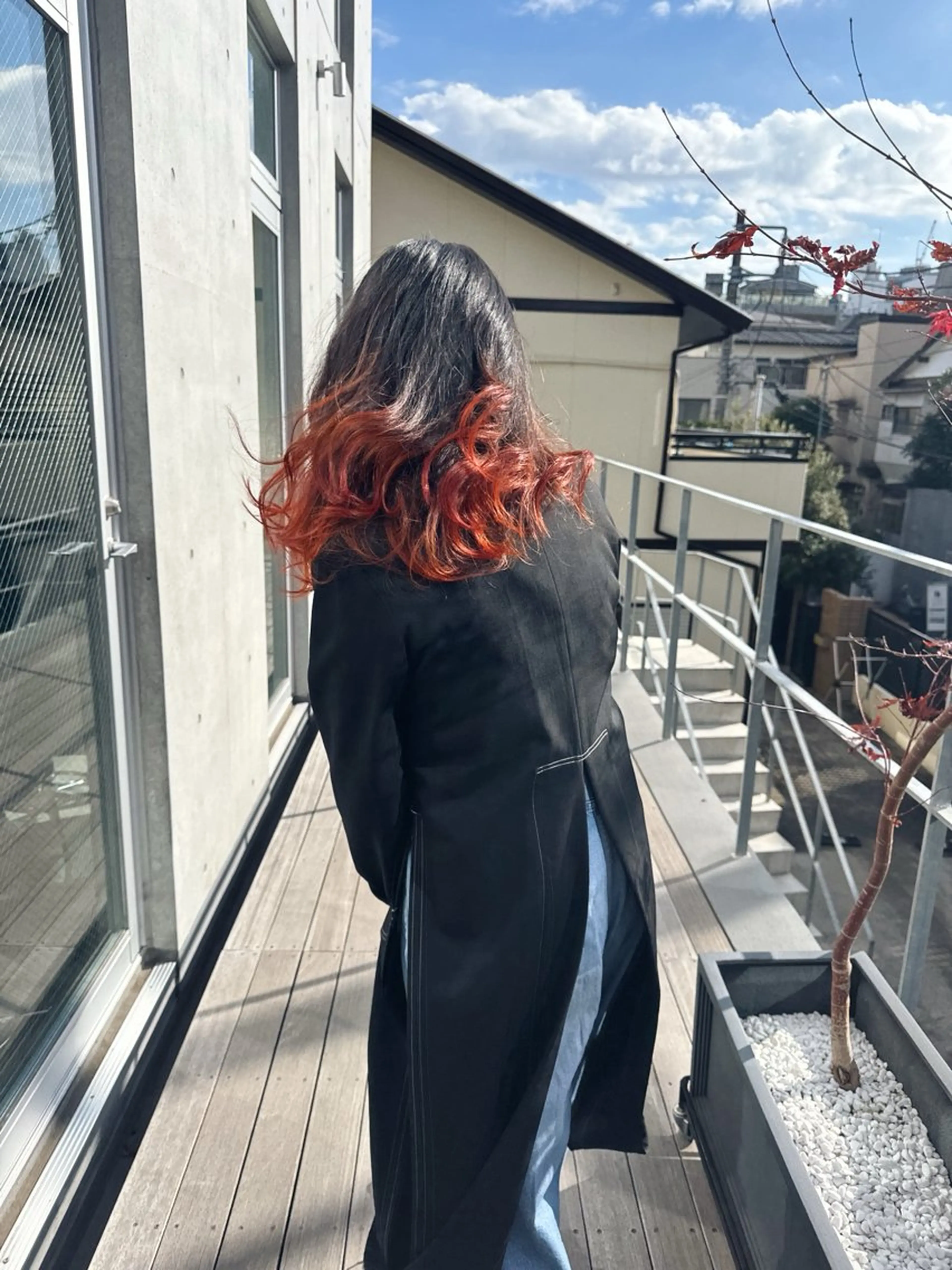 ミディアム カラー バレイヤージュ レイヤーカット カット ヘアカラー トリートメント 🌈前田 ジュンのヘアスタイル