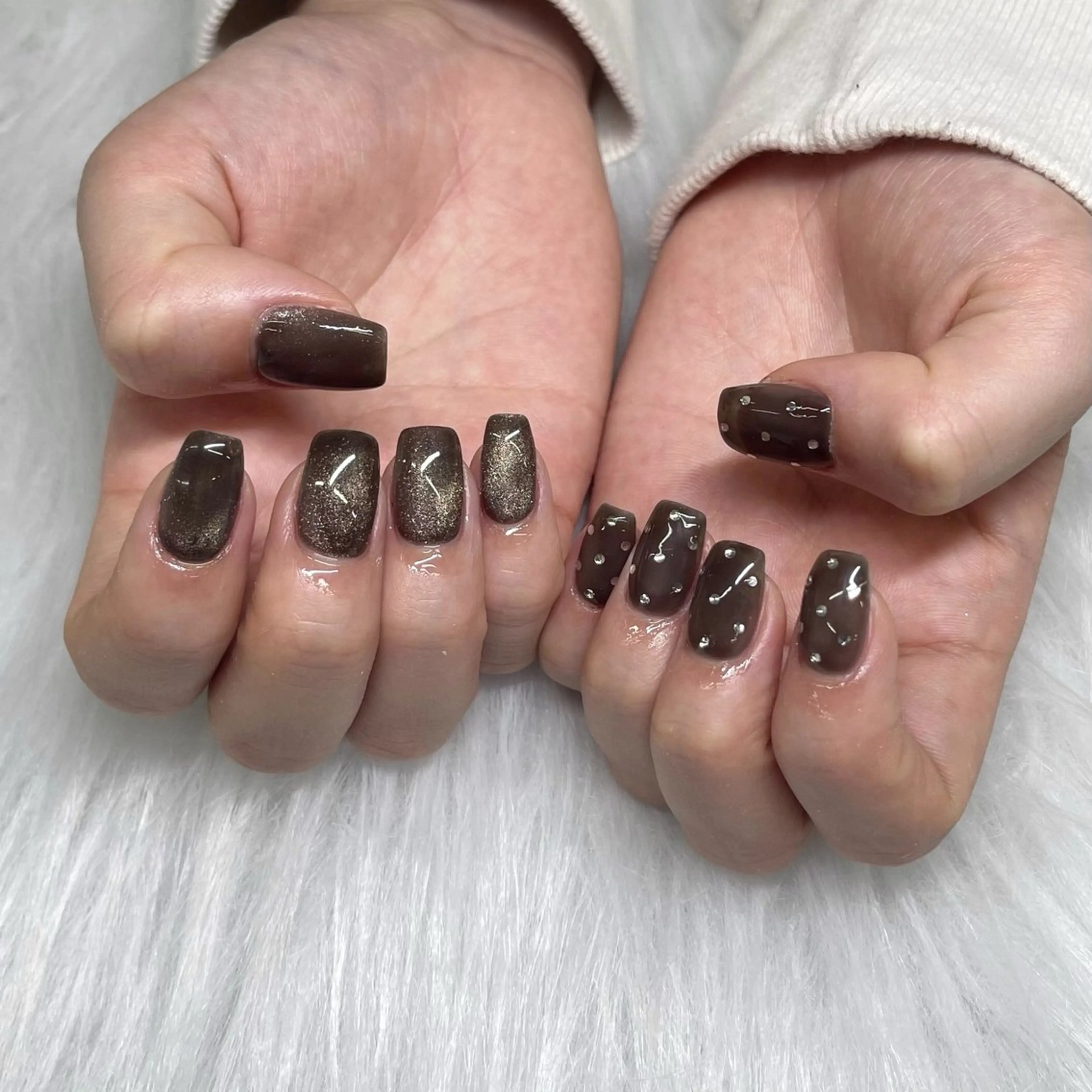 ネイル PEEKABOO京橋 EYE&NAILのネイルデザイン