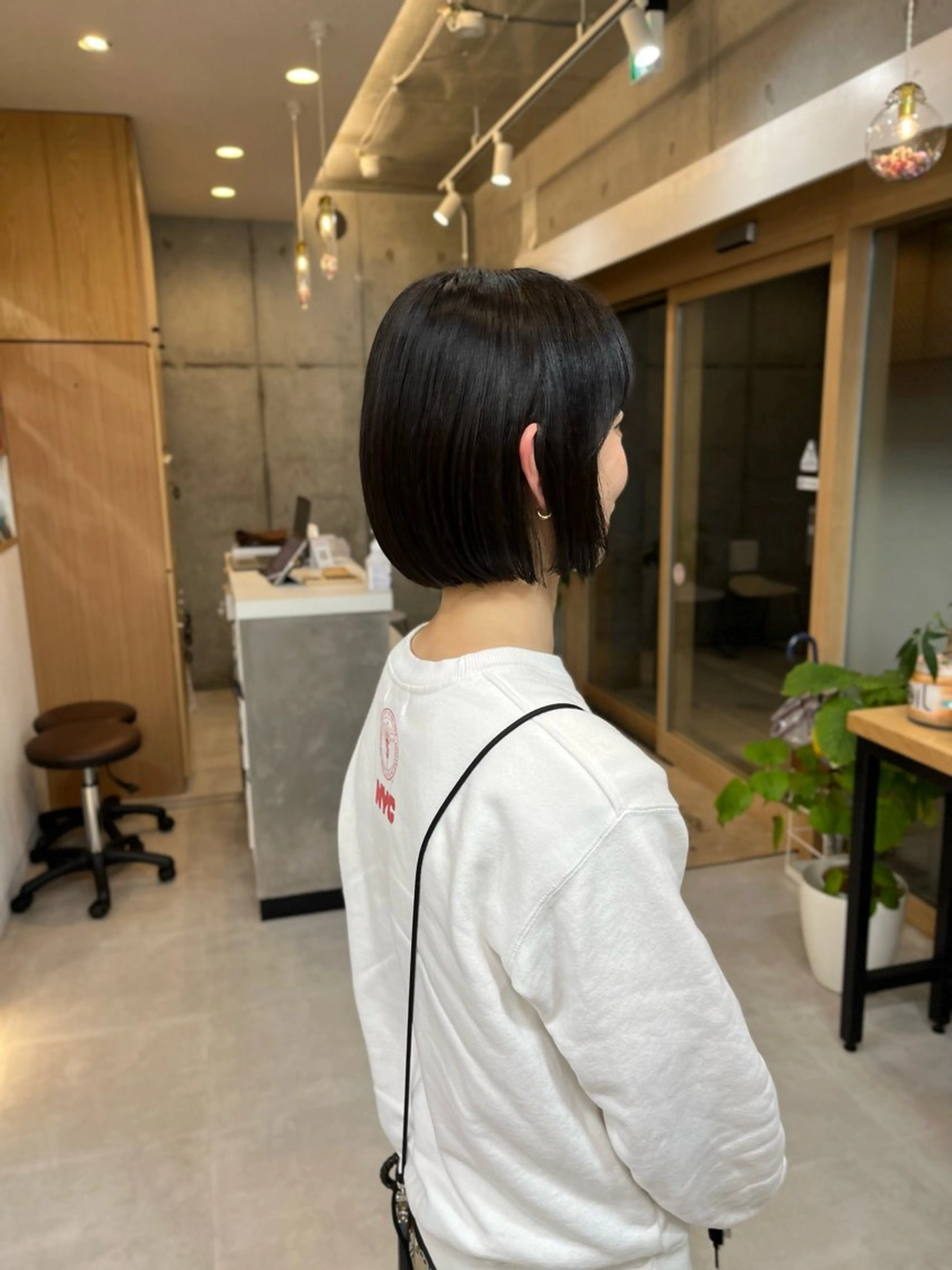 ショート ボブ mizo /ケアカラー/登戸のヘアスタイル