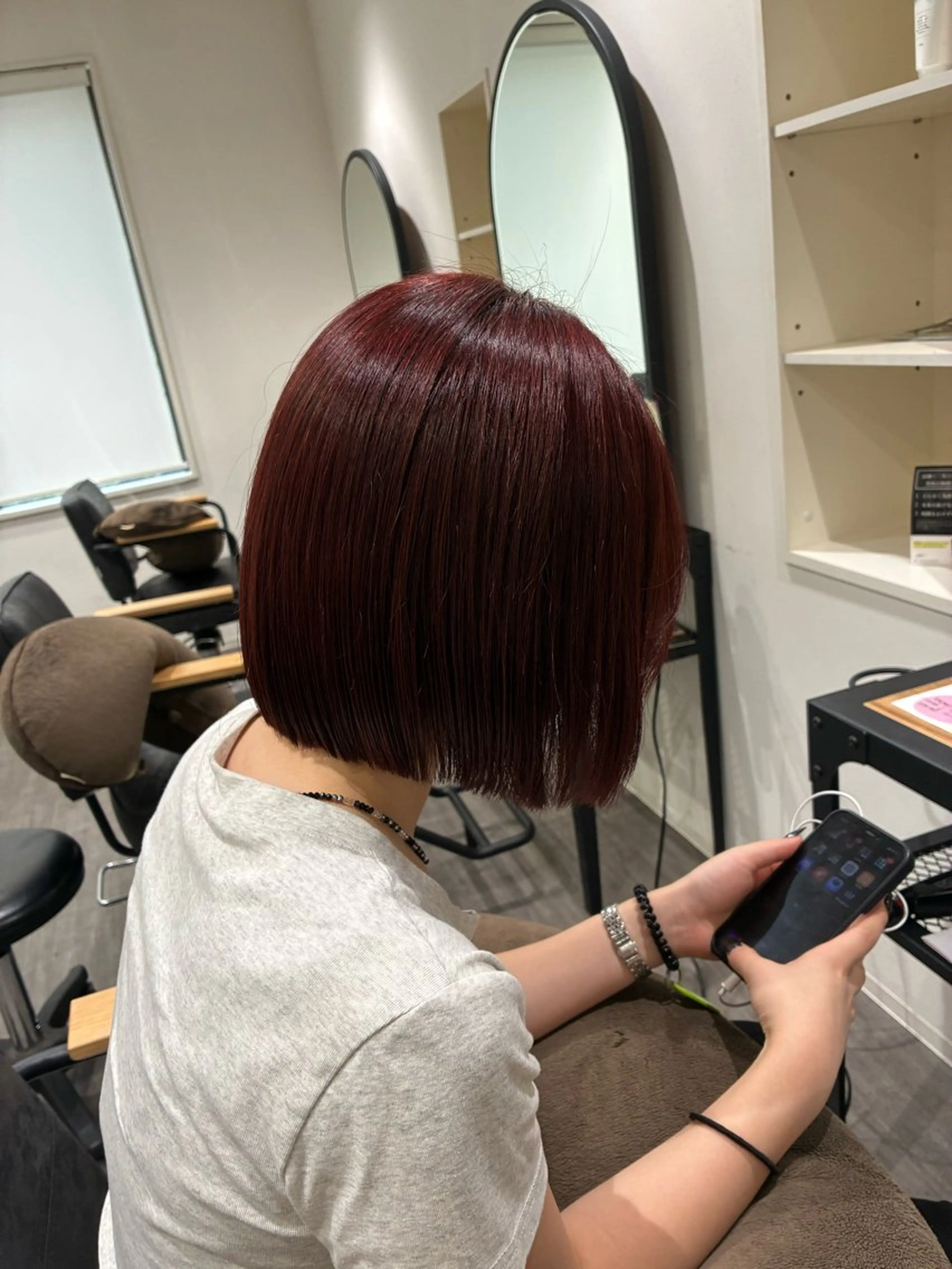 ショート ボブ カット ヘアカラー cocotte🦋 miyuのヘアスタイル