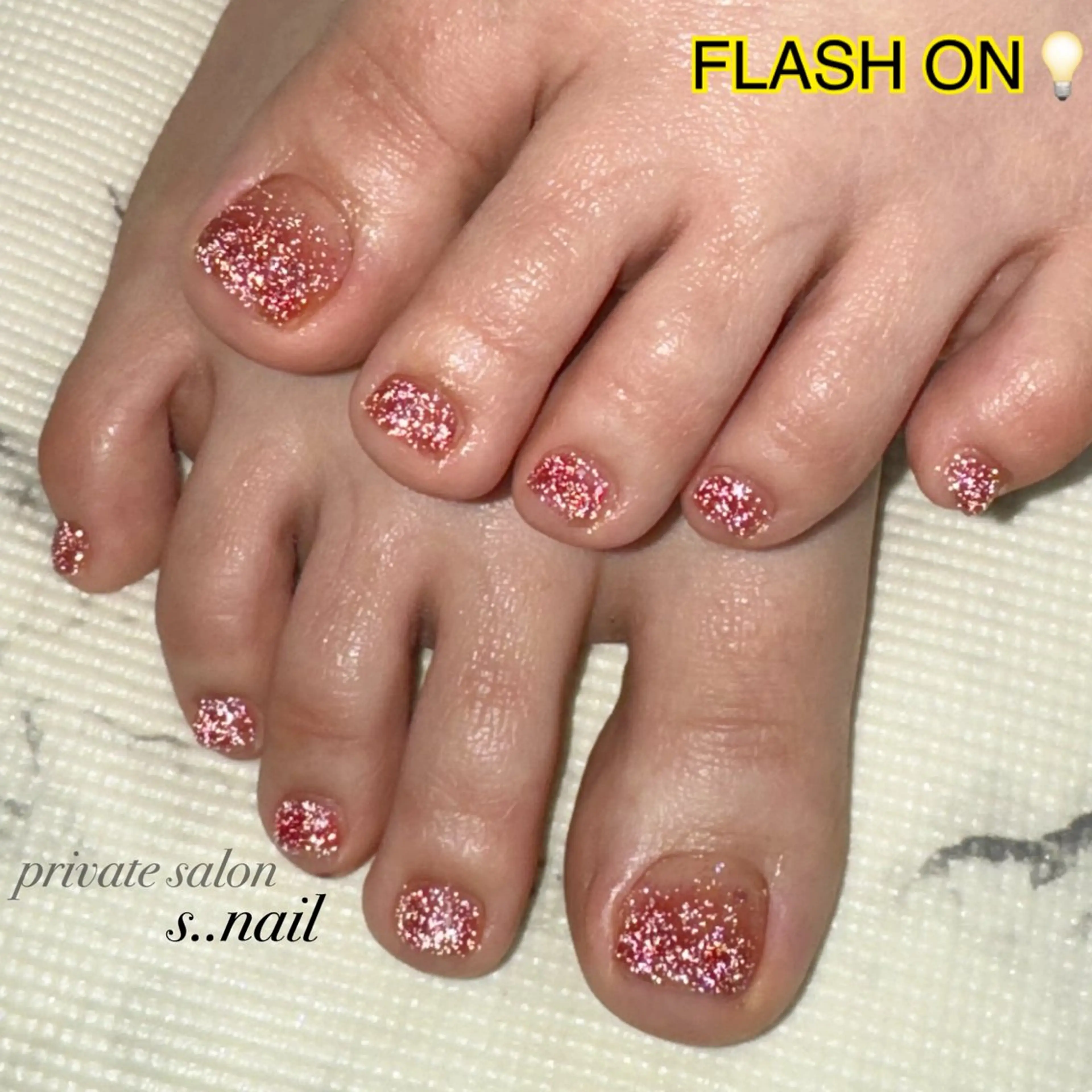 ネイル フラッシュネイル ハンドネイル フットネイル s..nail / MORITAのネイルデザイン