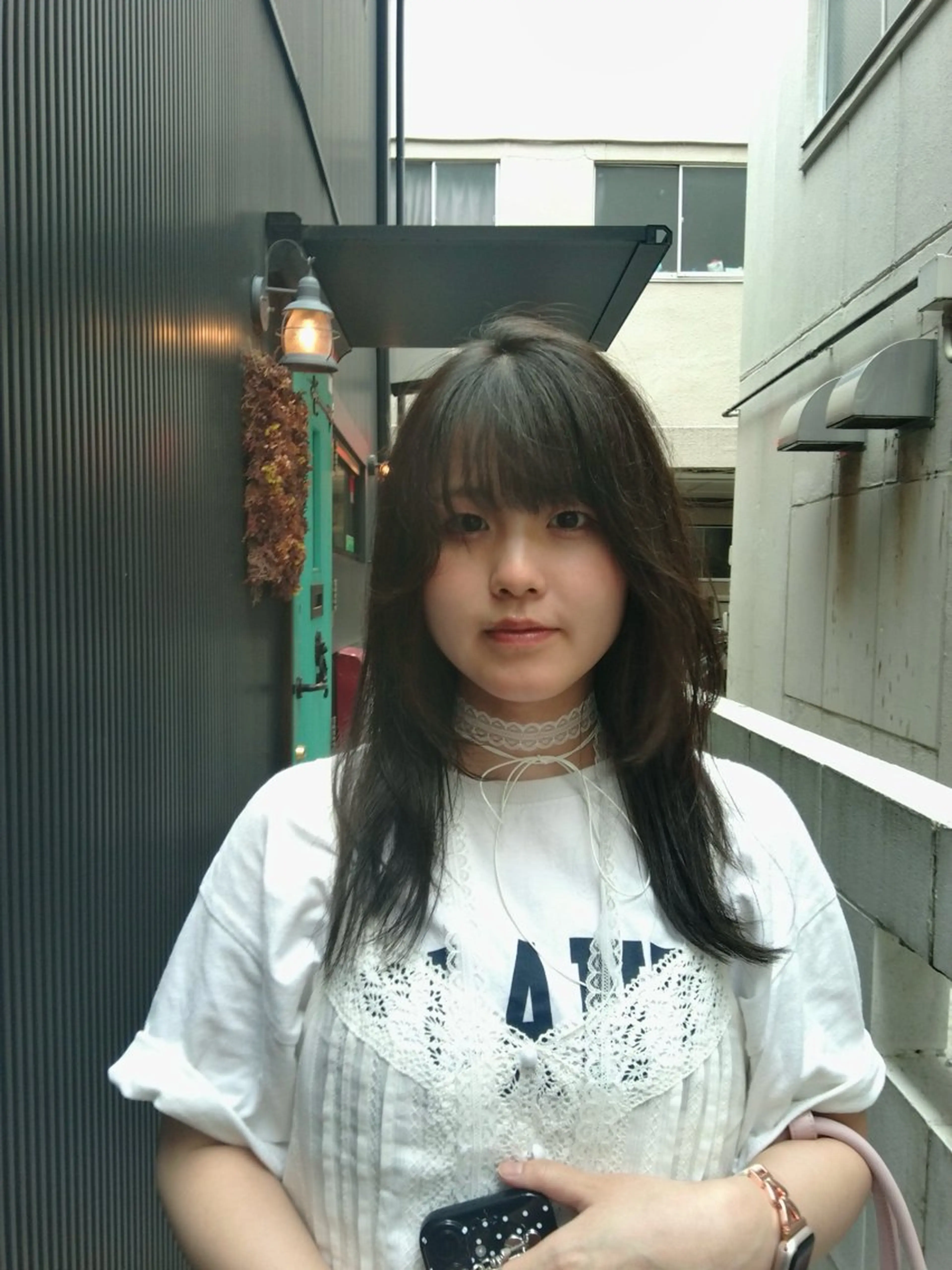 セミロング カラー 透明感カラー レイヤーカット ARUE所属・SATO KUREA ✨のヘアスタイル