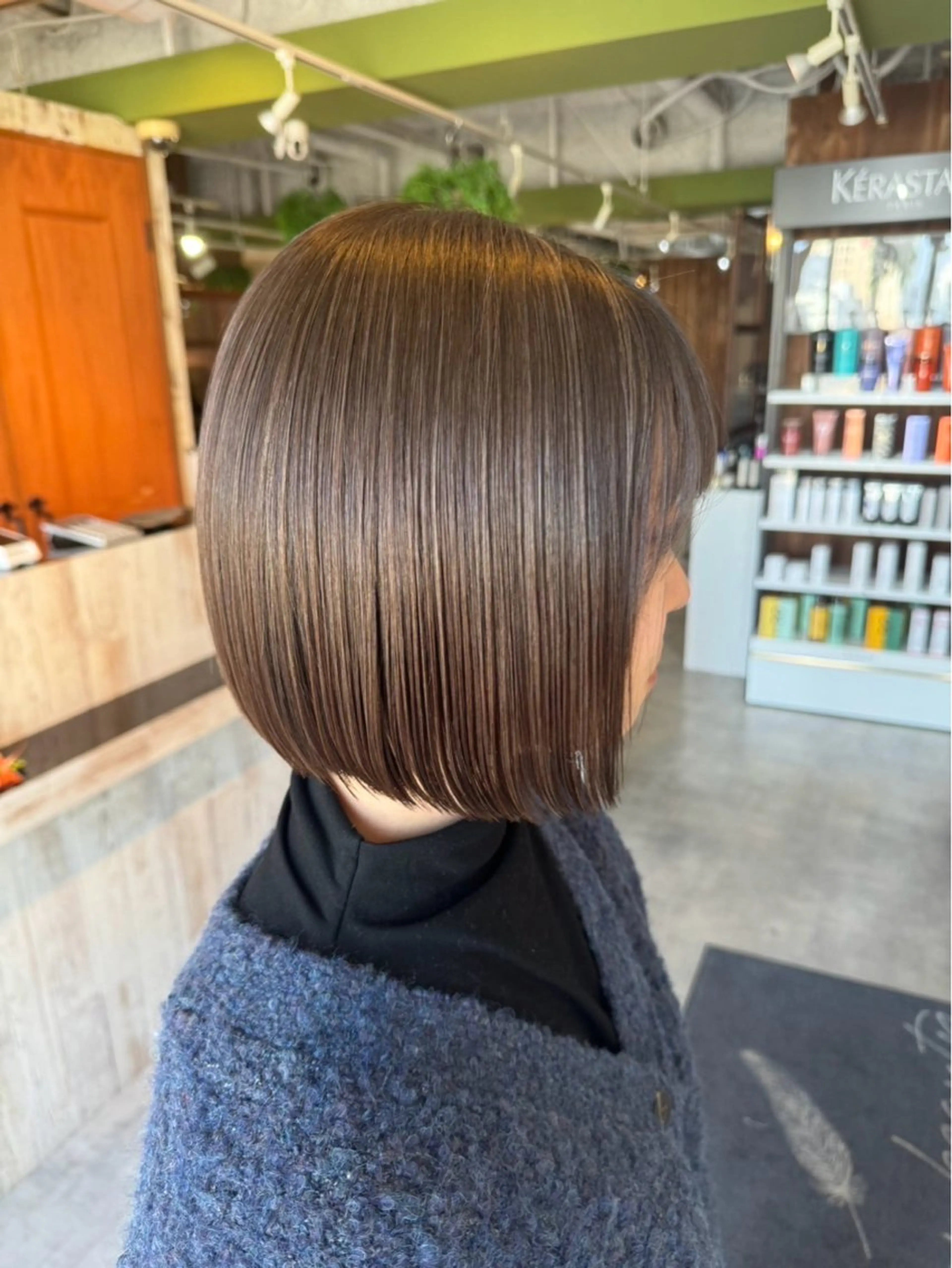ショート ボブ GRANDEUR焼津 村越 捺稀のヘアスタイル