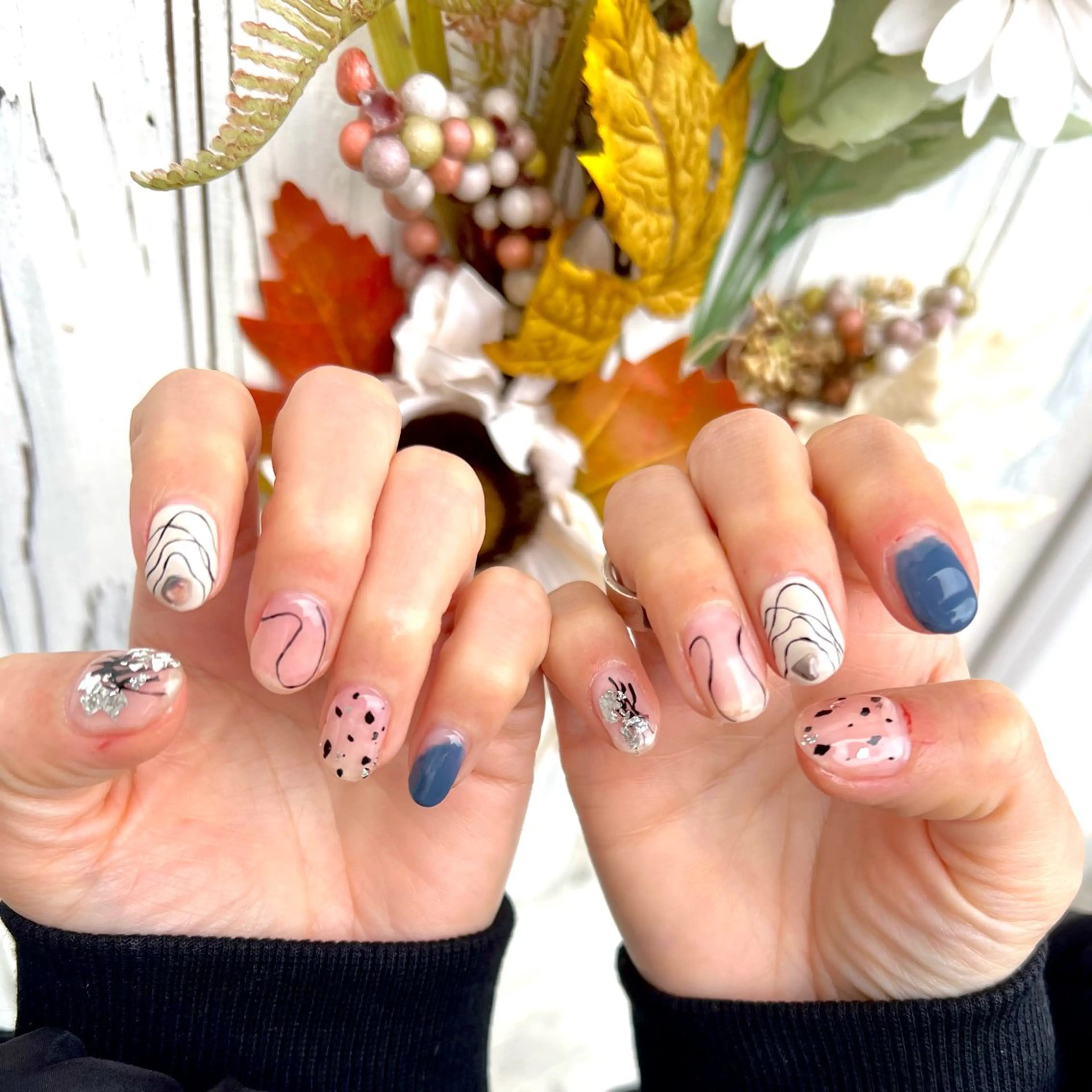 ネイル ニュアンスネイル ハンドネイル Lily. ゆきみのネイルデザイン