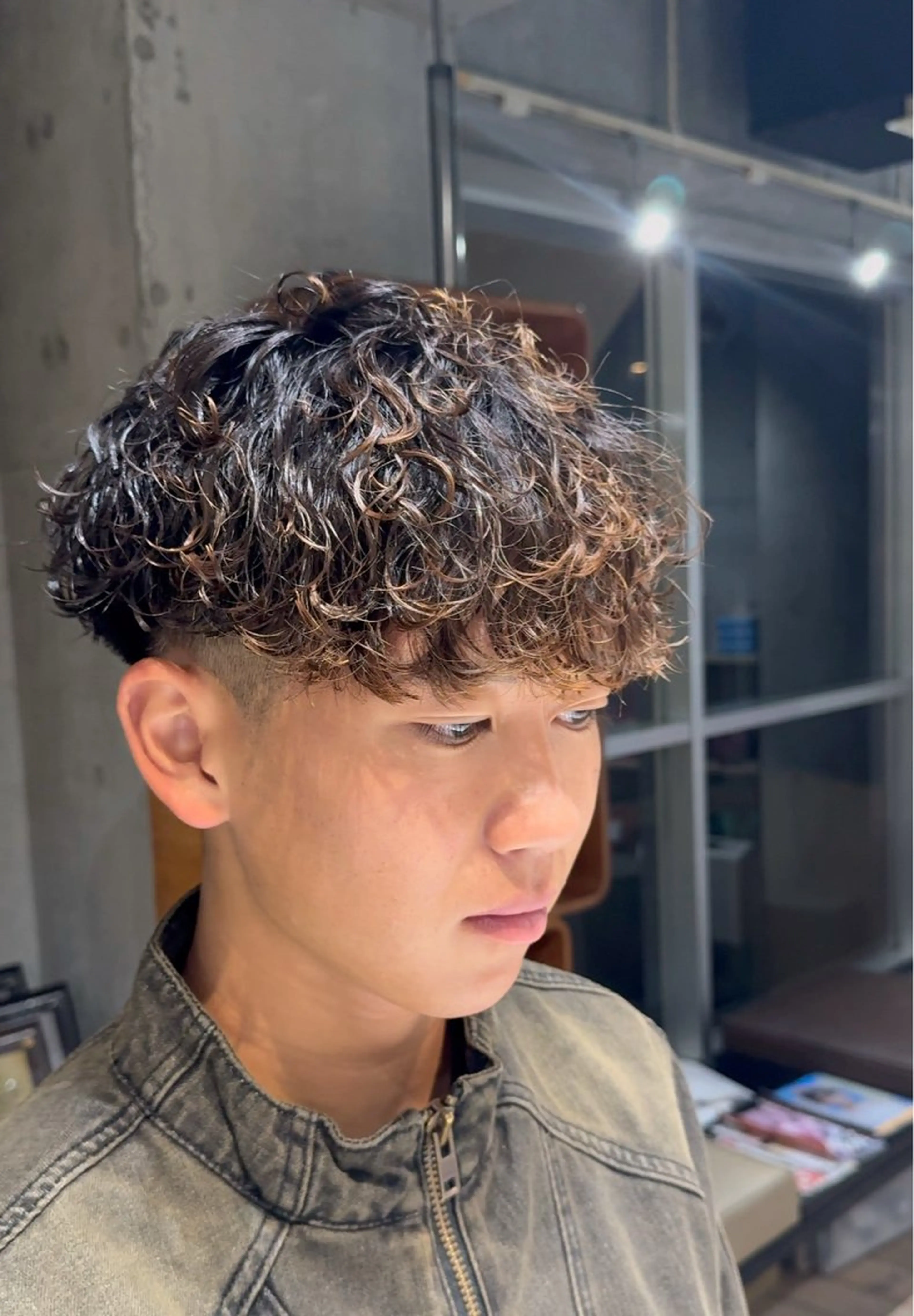 パーマ プードルパーマ カット パーマ fifth 山本慎人のヘアスタイル