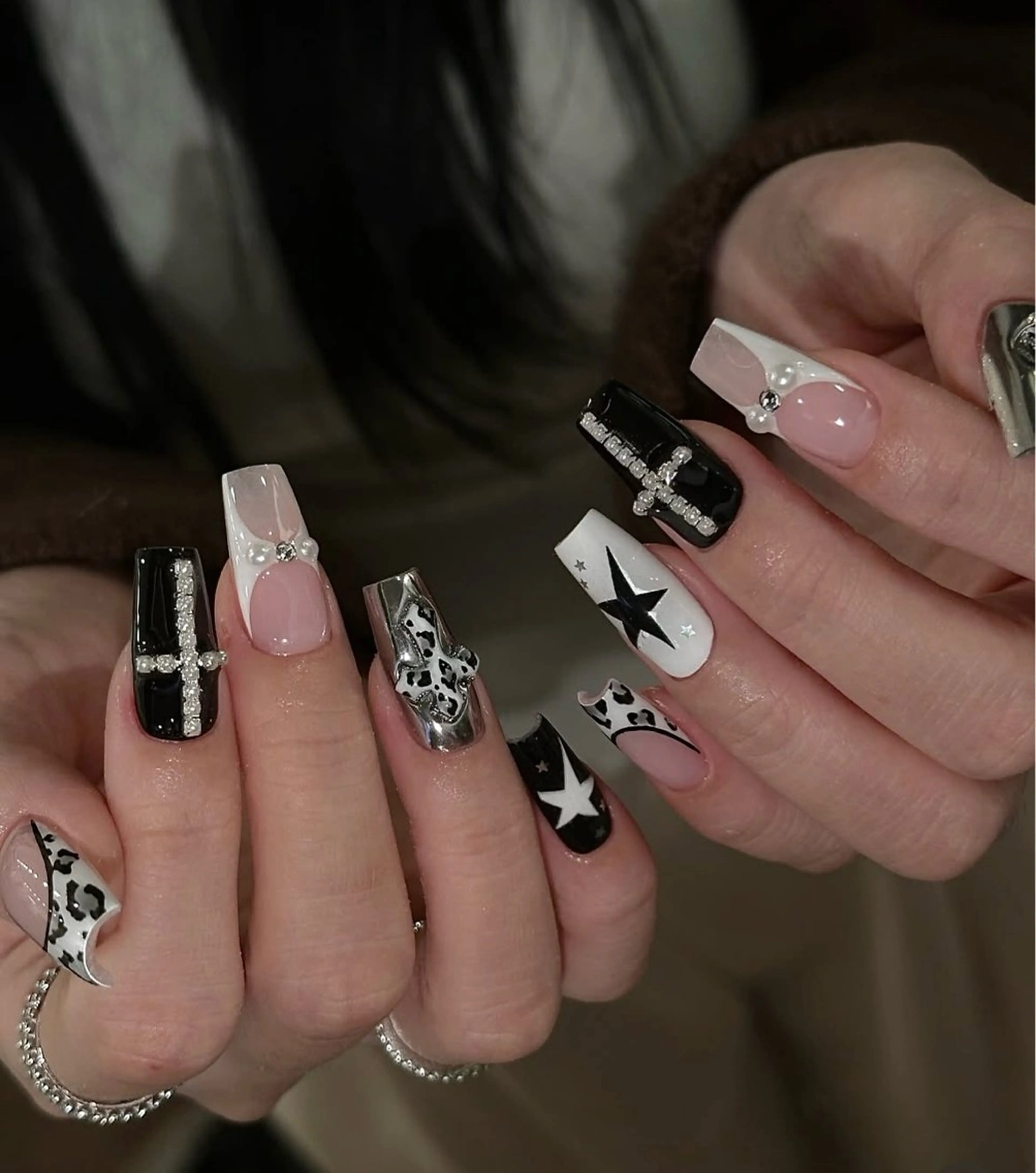 ネイル チークネイル 桜ネイル フレンチネイル ジェルネイル ガラスフレンチ ハンドネイル Rin Nailのネイルデザイン