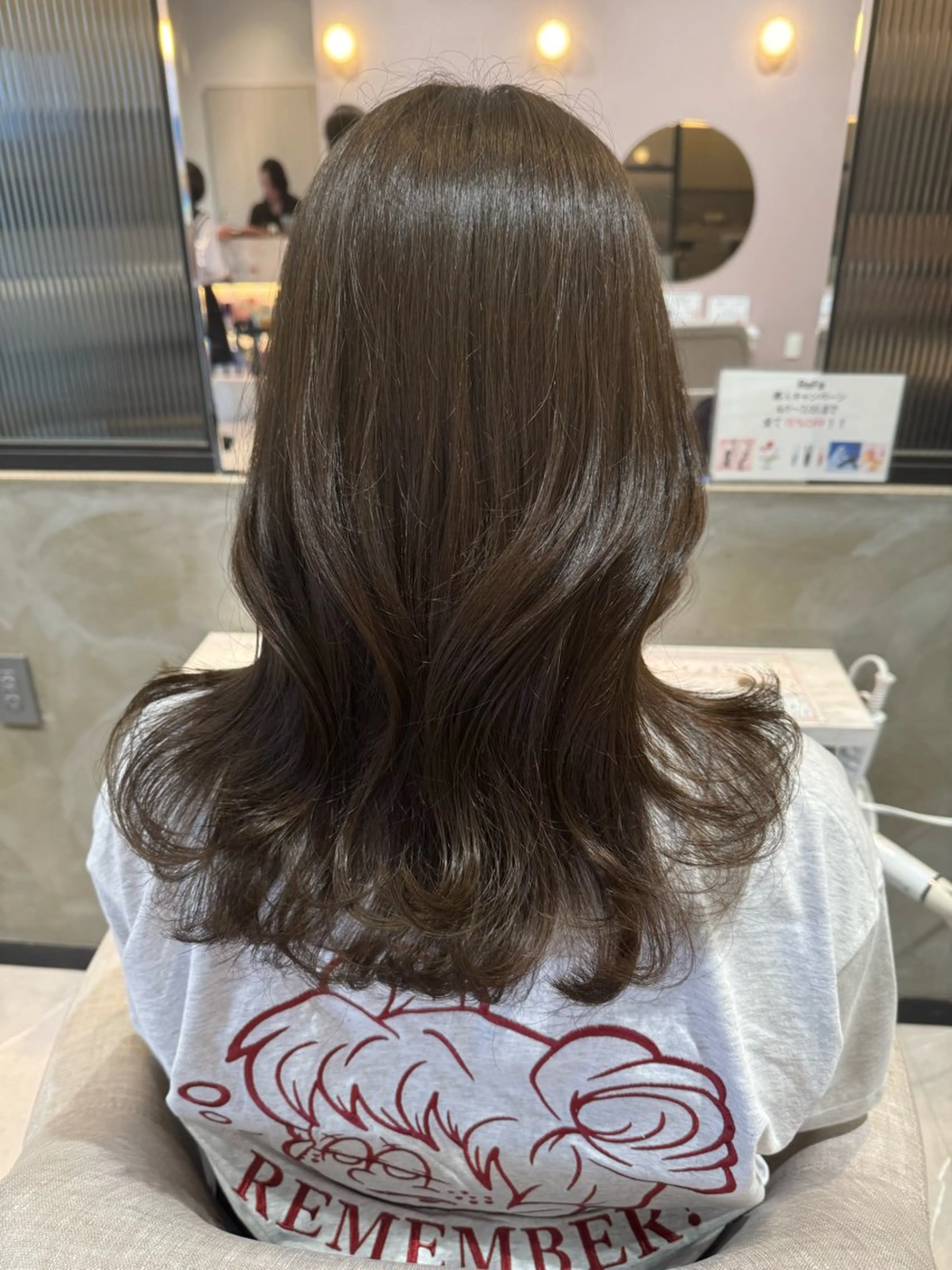 ミディアム カット 縮毛矯正 VOGUE所属・✨縮毛矯正 ✨ちひろのヘアスタイル