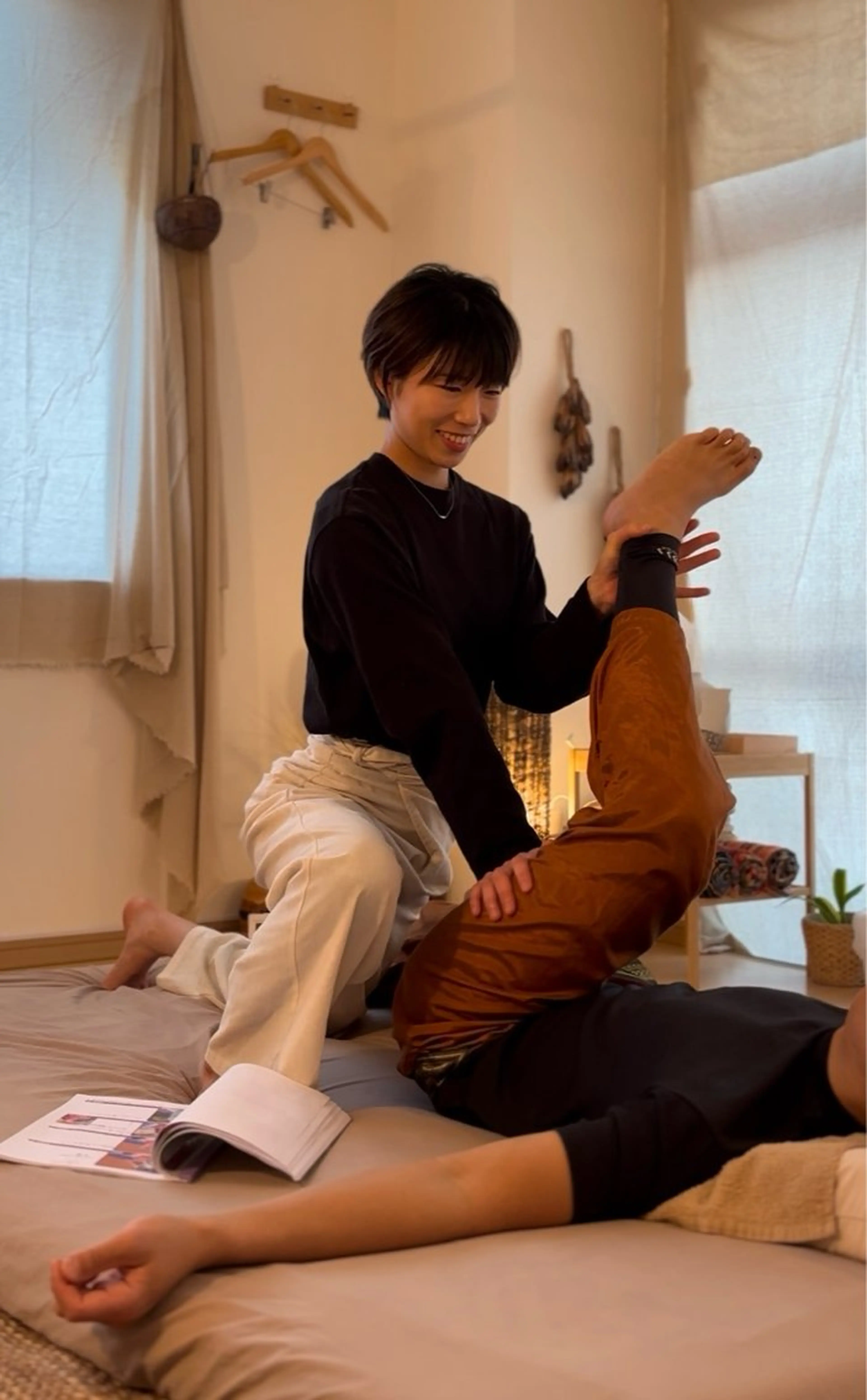 【ヘッドスパ付】タイ古式マッサージ90分の写真