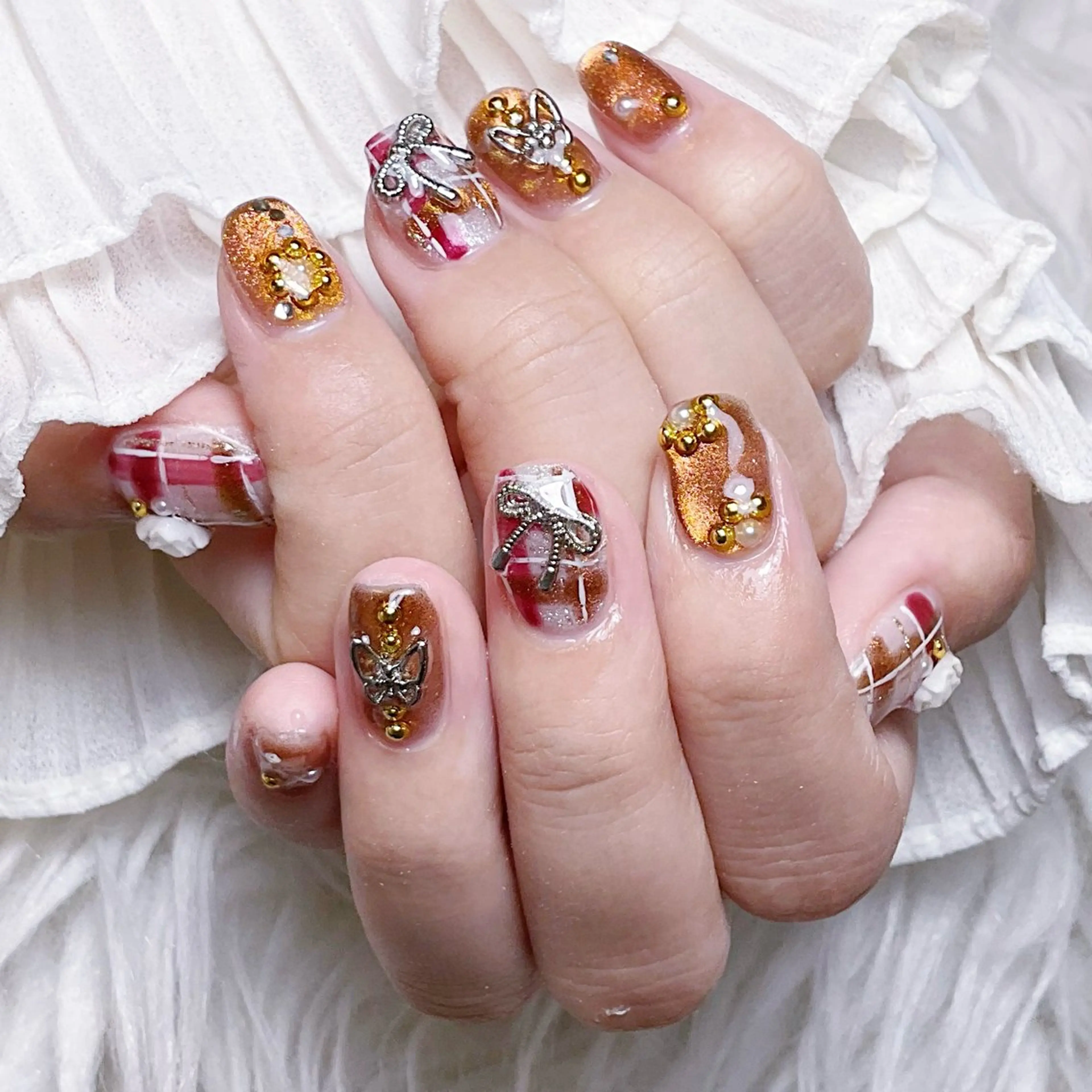 ネイル ハンドネイル 🌈Yun nail hyejin💋のネイルデザイン