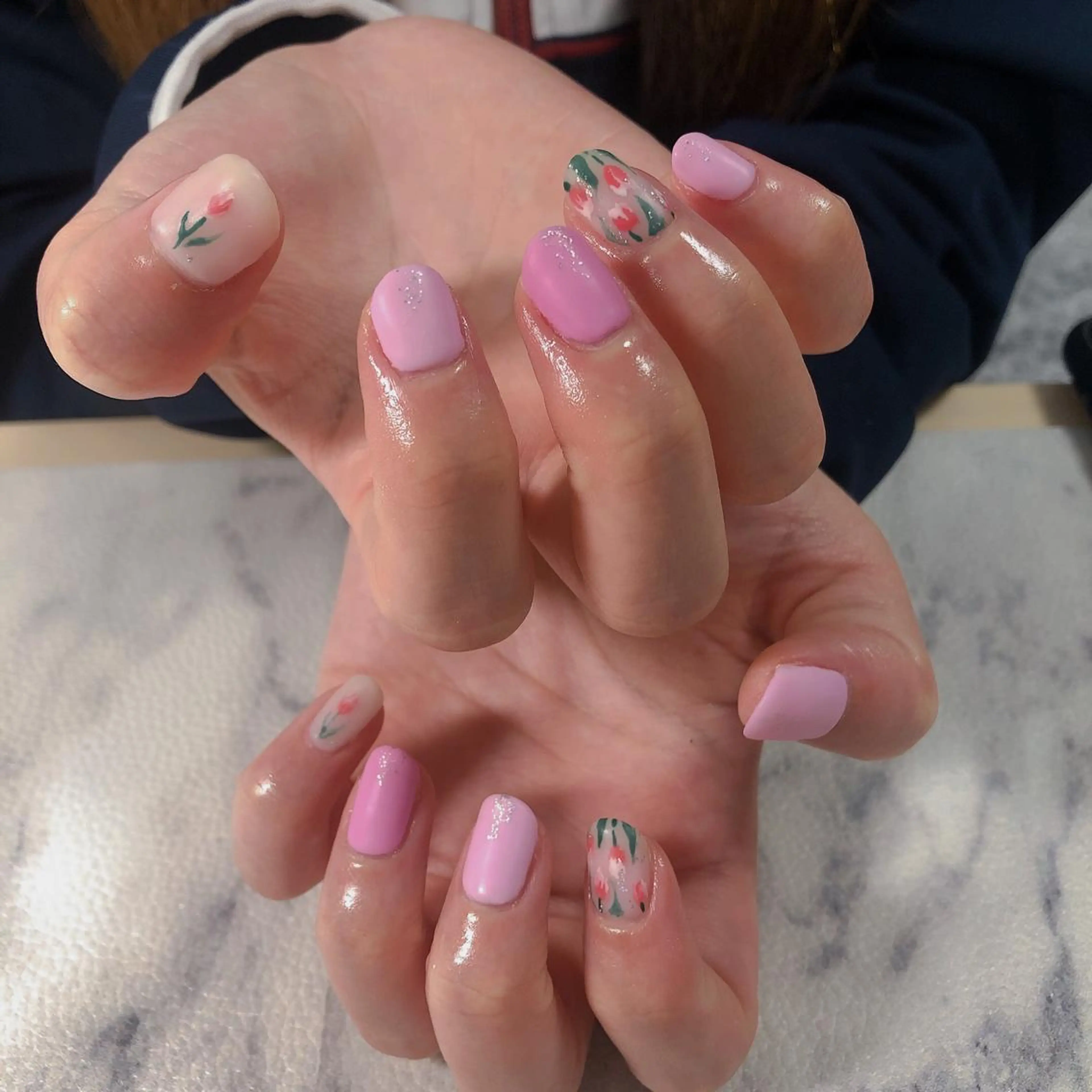 ネイル 結城 怜菜のネイルデザイン