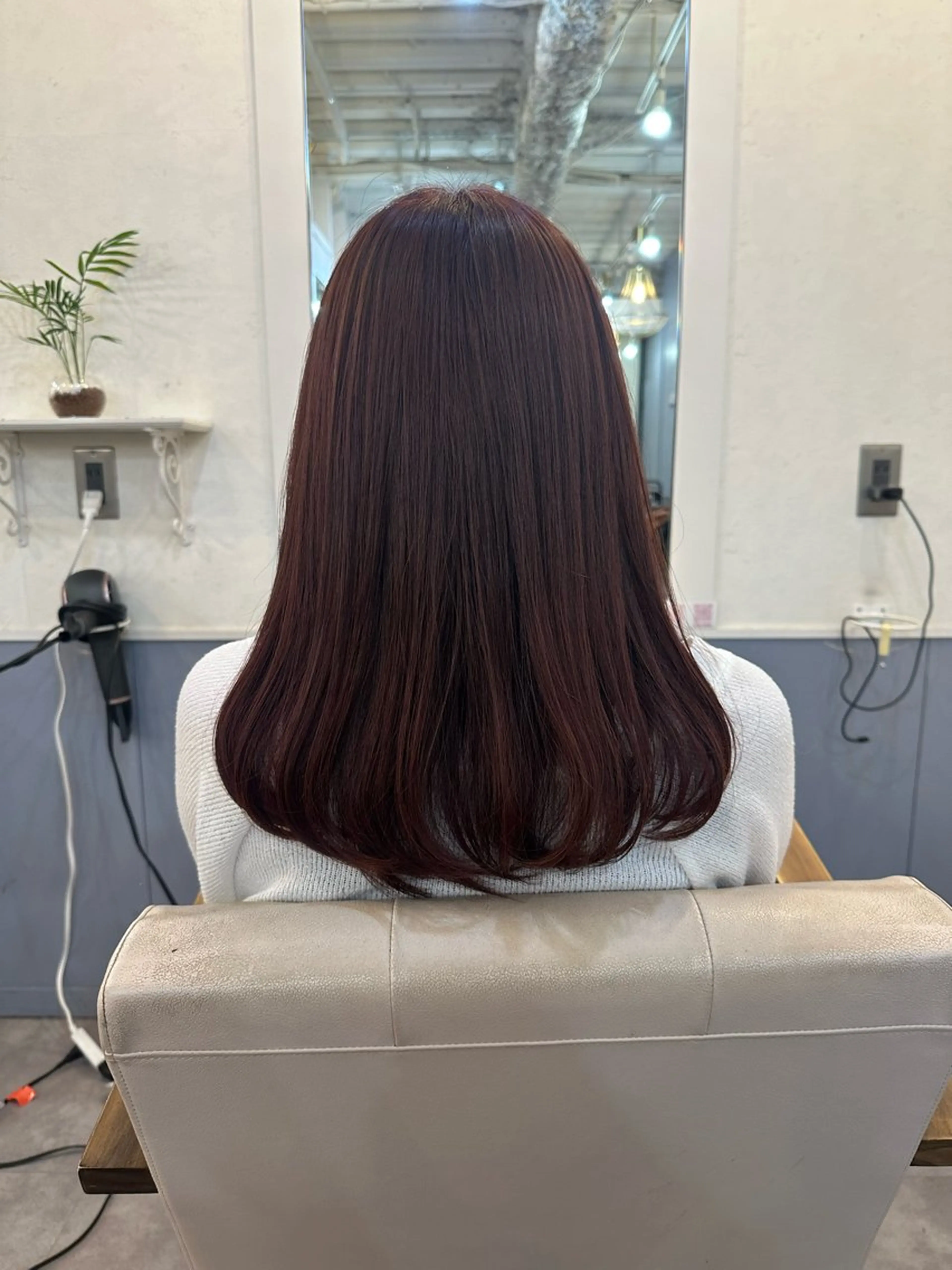 ロング カラー ブリーチ ブラウンカラー ブリーチなしカラー ピンクカラー ピンクブラウン カット ヘアカラー トリートメント ヘッドスパ 🩵透明感/高発色 /難波/北原佑記🌸のヘアスタイル