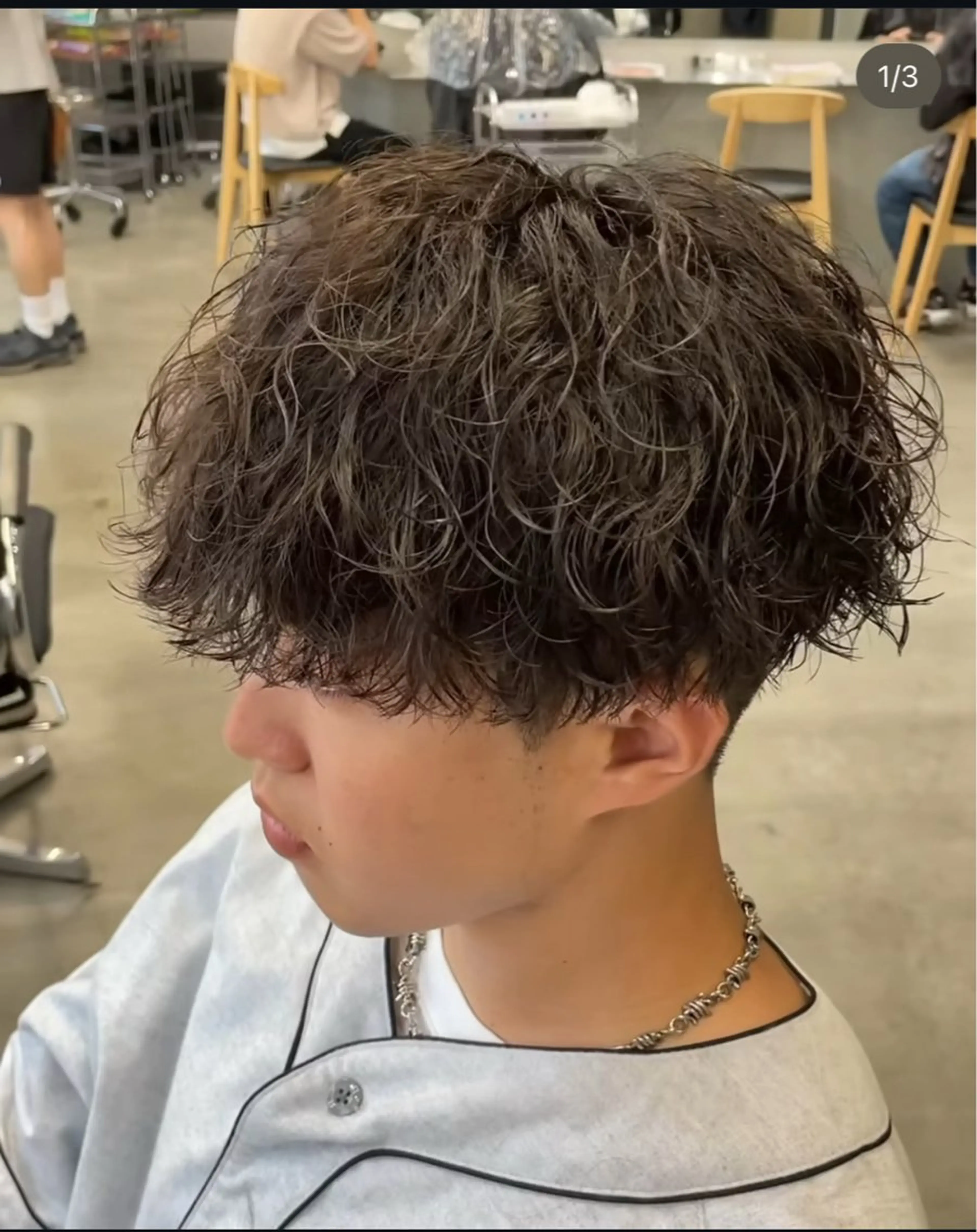 ショート パーマ カット パーマ fifth 児玉達哉 当日予約🙆のヘアスタイル